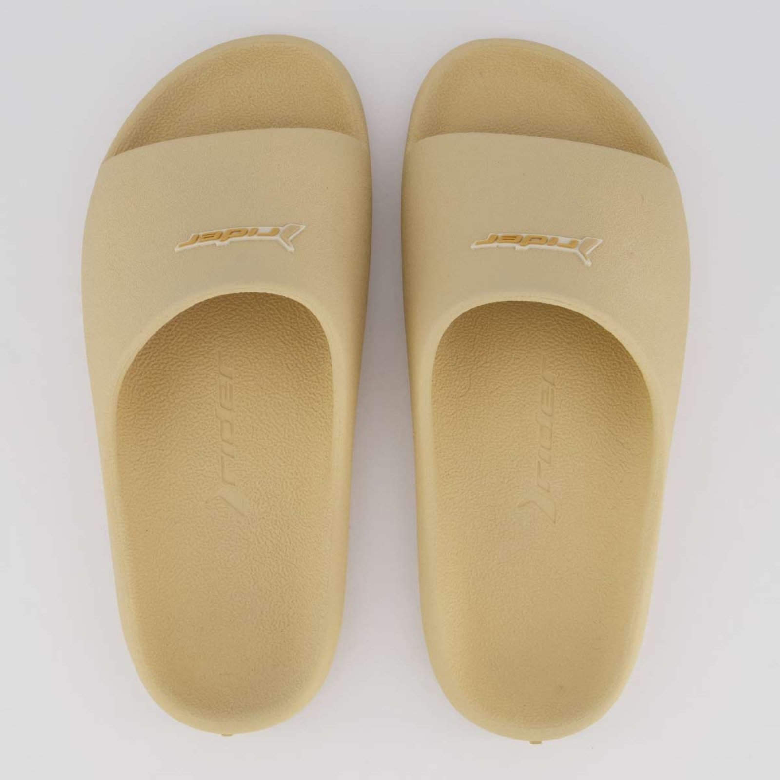 Chinelo Slide Rider Drip Bege