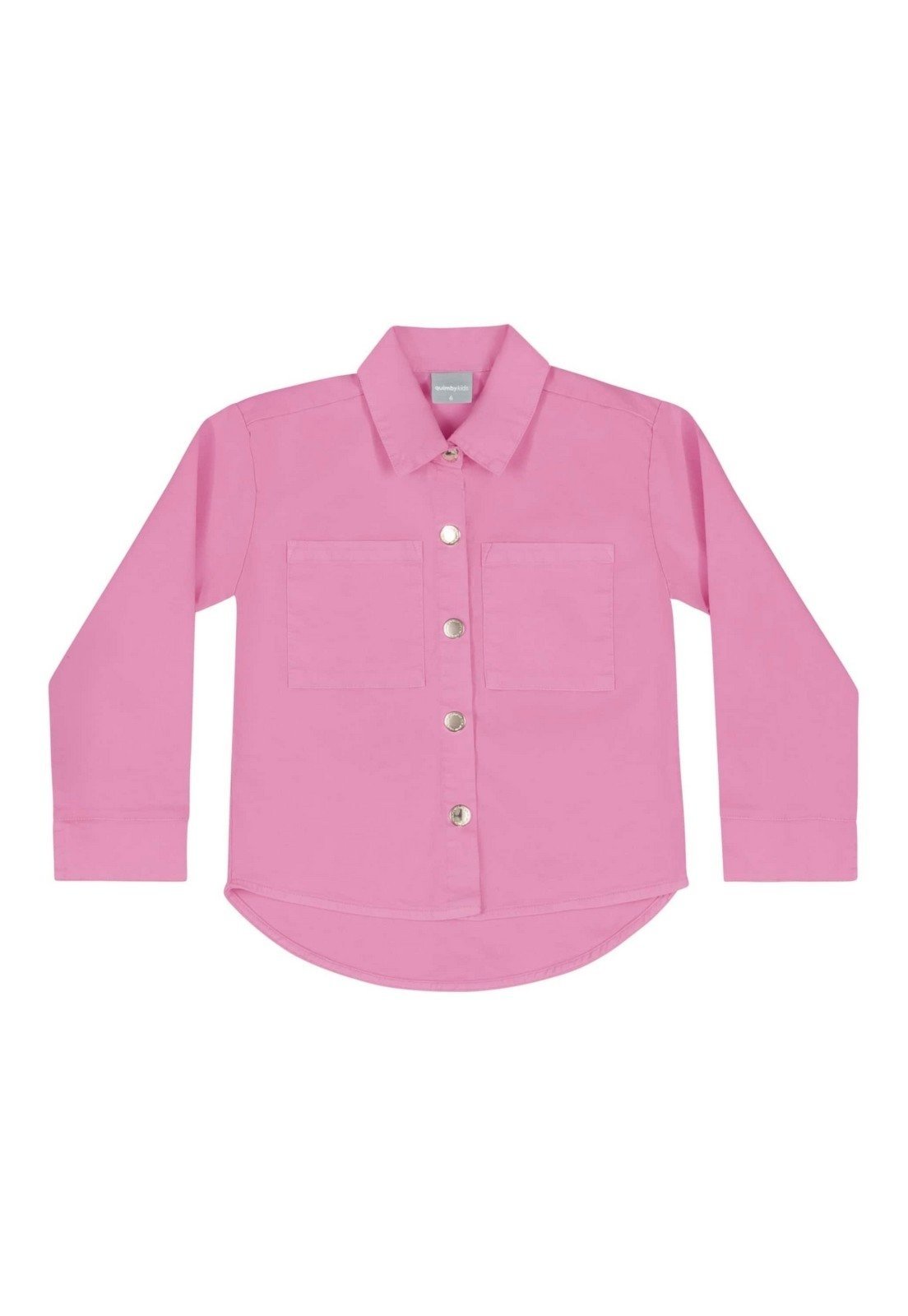 Infantil – Jaqueta em Sarja Menina Quimby Rosa