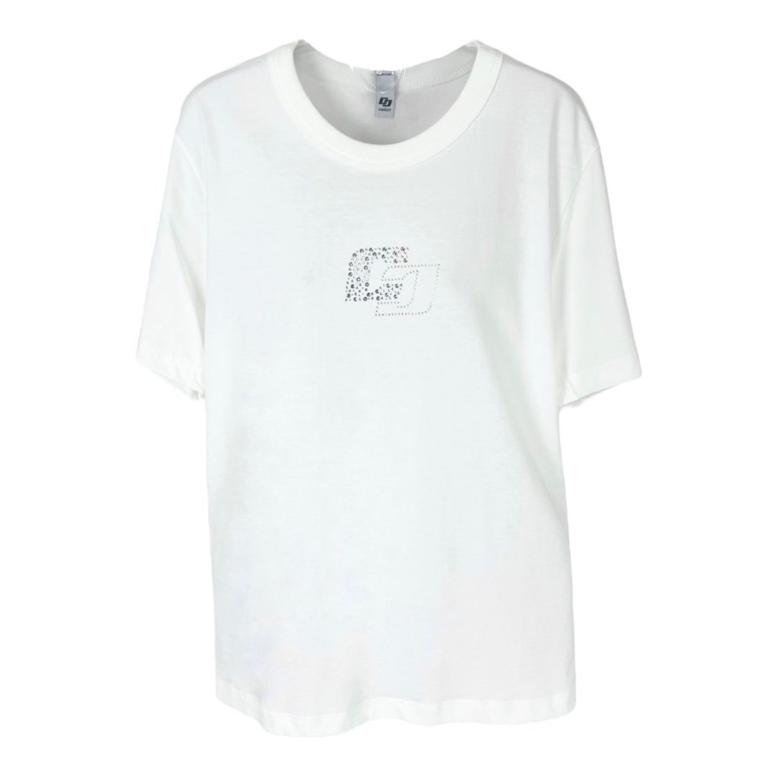 Camiseta Feminina Com Detalhe Em Aplicação Colcci Off White