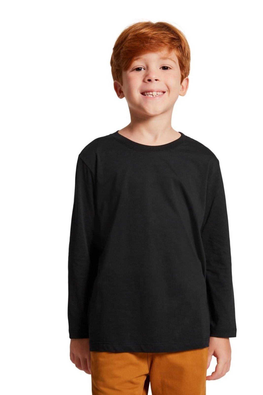 Infantil - Camiseta Ml Tf Pima Cores Reserva Mini Preto