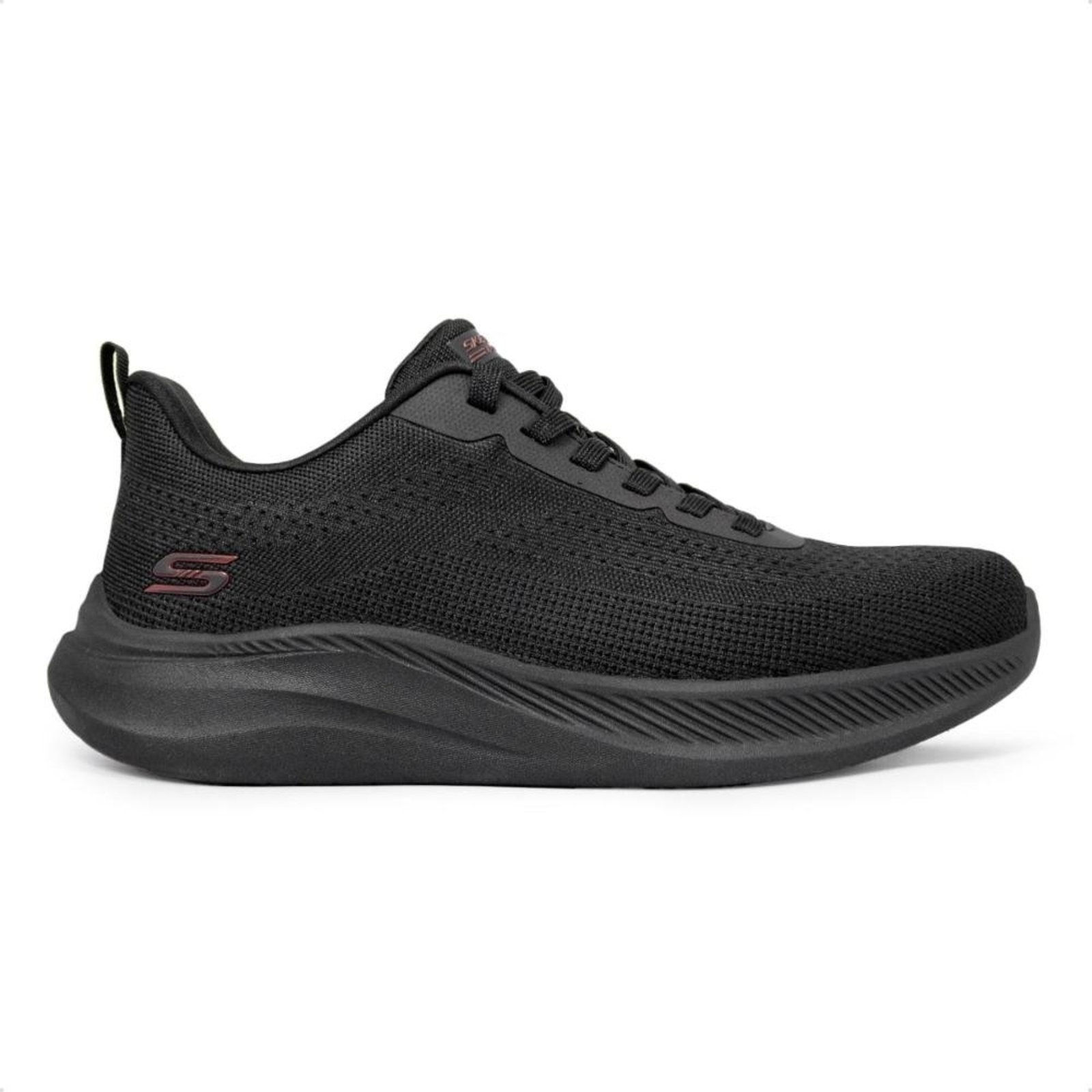 Tênis Skechers Masculino Bobs Moda Flex Preto