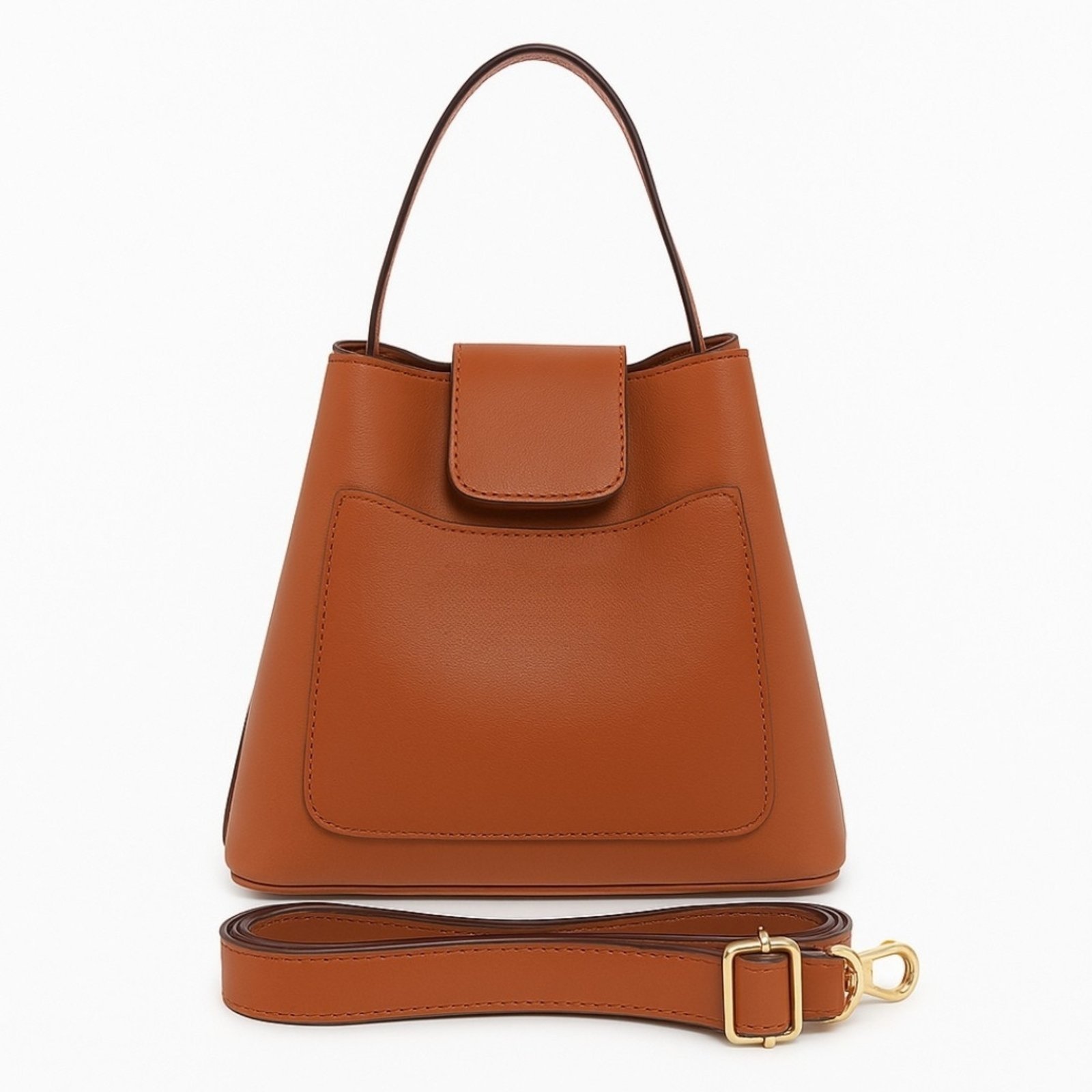 Vista 2 Bolsa Saquinho Willibags Média Com Alça Transversal bege/nude WILLIBAGS bege/nude