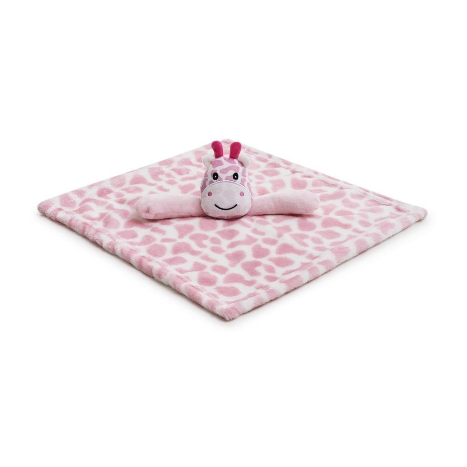 Infantil - Kit Cobertor Naninha Menina Rosa Loaní U Rosa