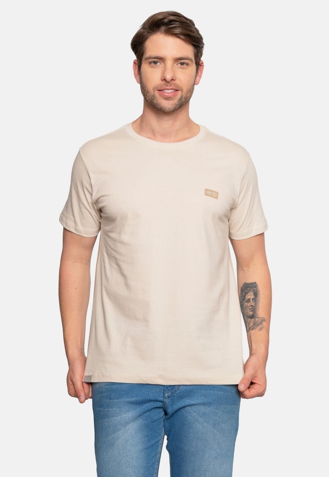 Camiseta Ecko Estampada Areia