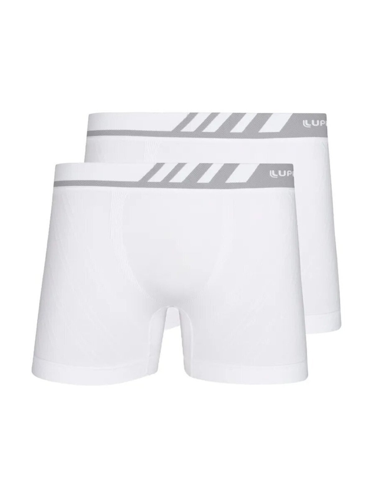 Kit com 2 Cuecas Boxer Lupo 671-002 Branco