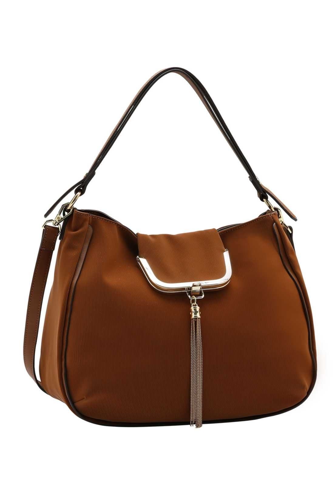 Bolsa Feminina Chenson Mão Sofisticado 3485824 Marrom