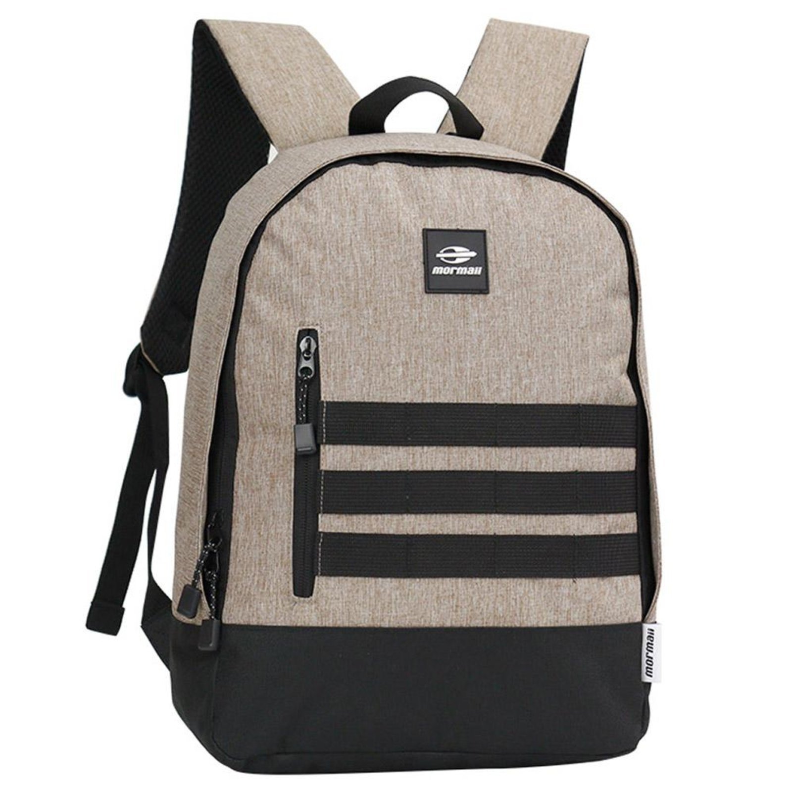 Vista 2 Mochila Mormaii Casual MOR-2785 20L SM26 Mormaii bege
