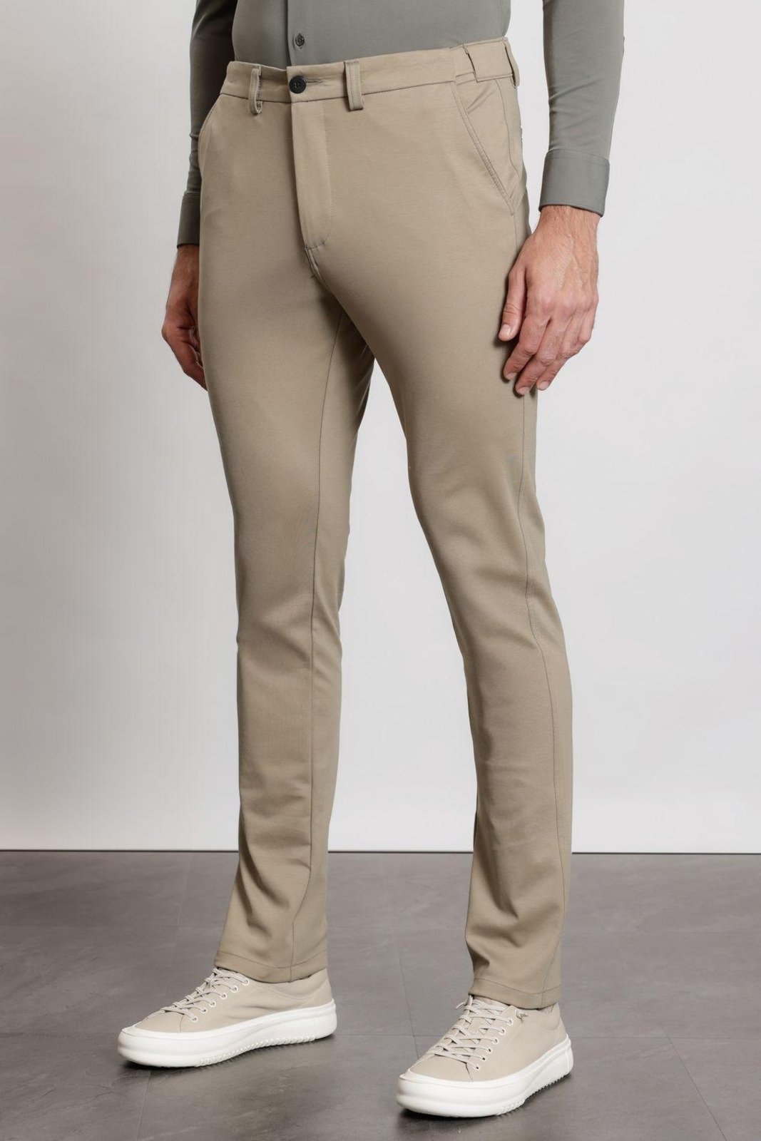 Calça Urban Chino de Malha Moovex