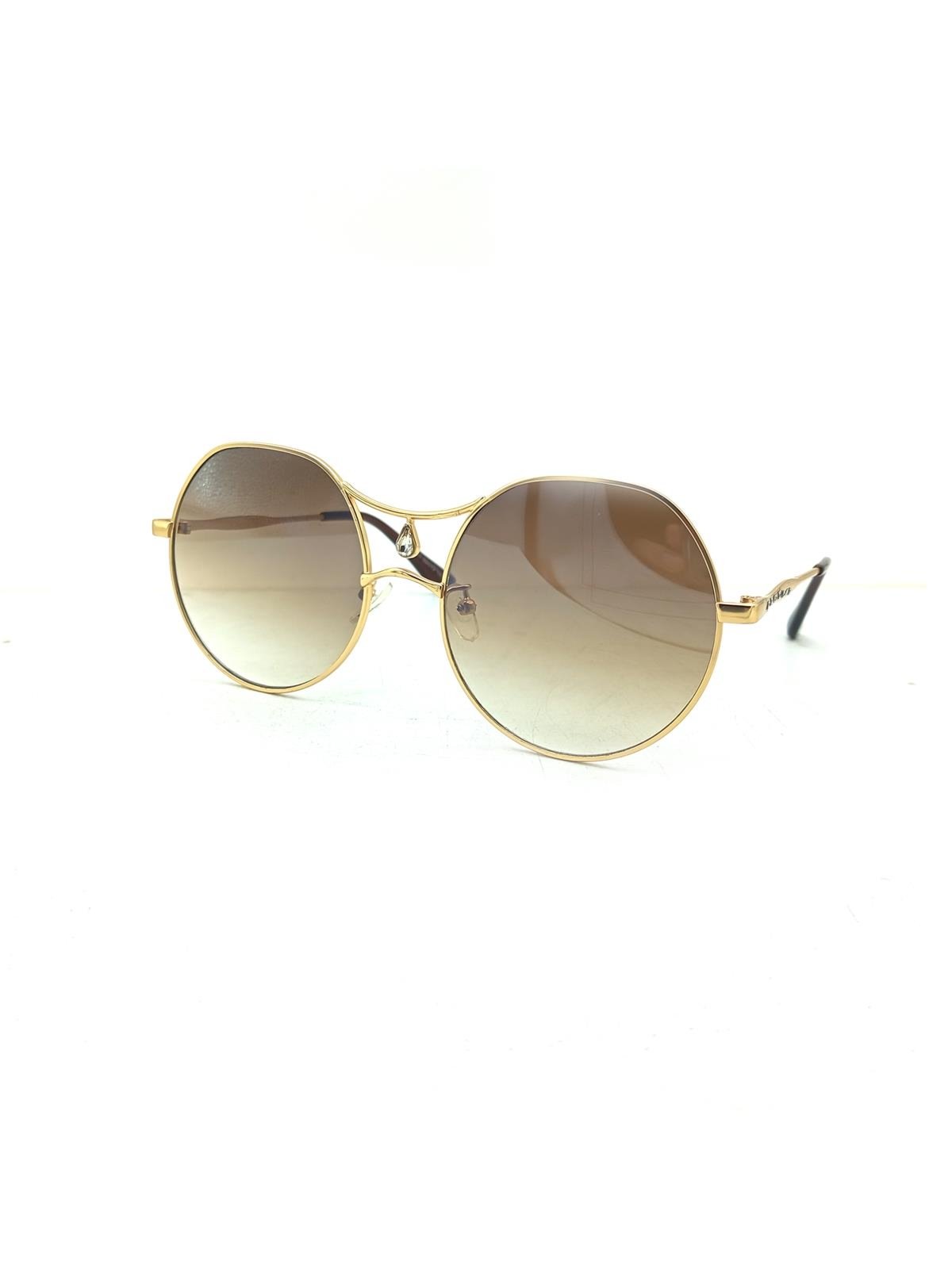 Óculos Solar Prorider dourado com lente degrade