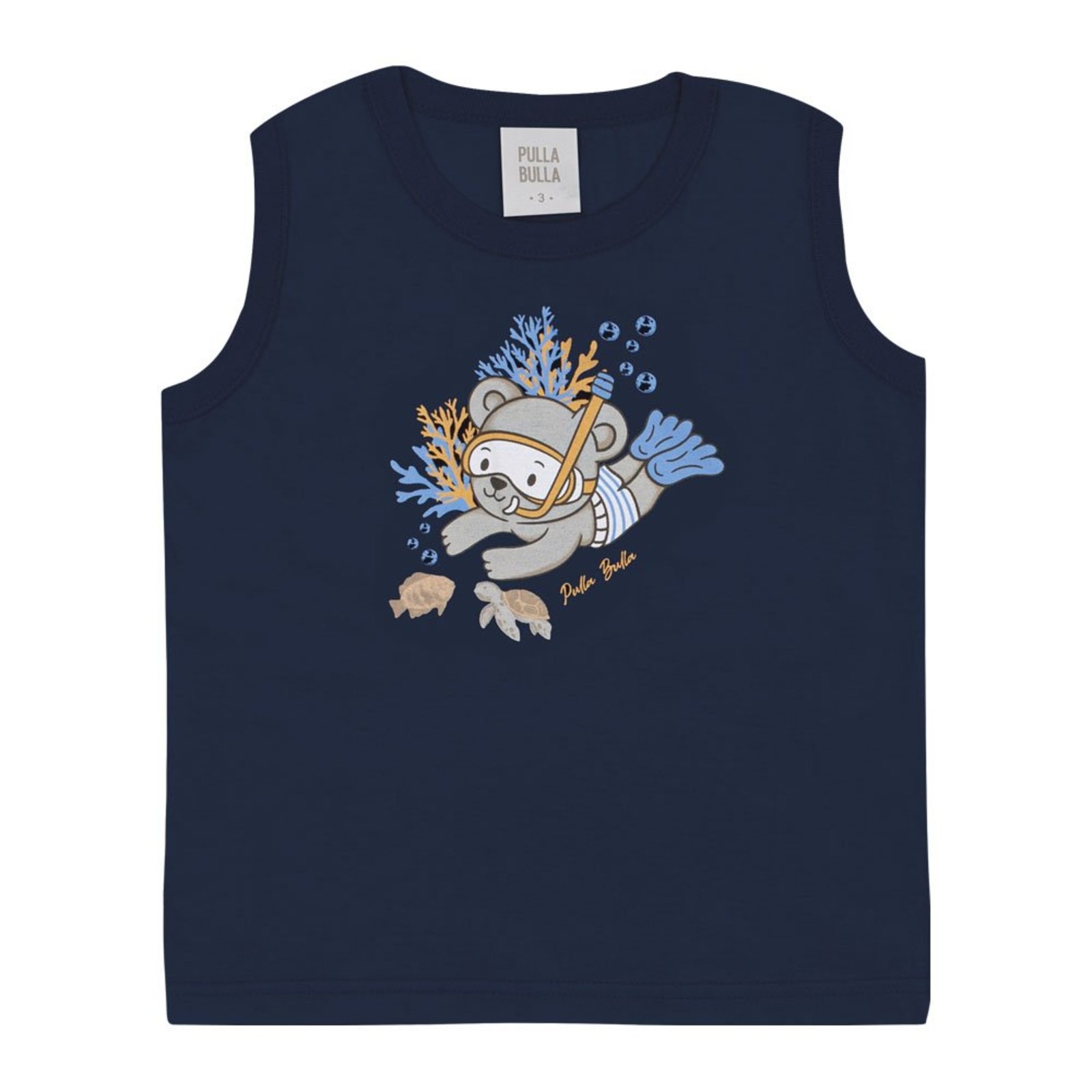 Infantil - Regata Marinho Primeiros Passos Menino - 53351-58