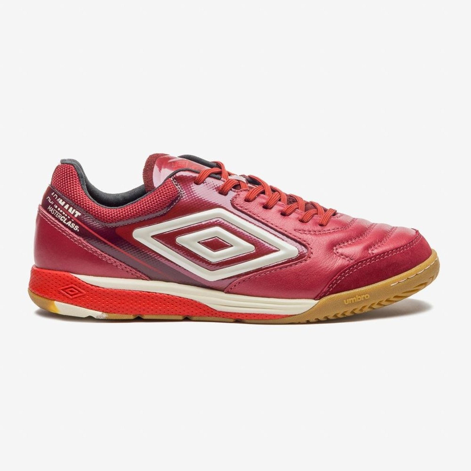Chuteira Futsal Umbro Adamant Master Class Pro Bump Incolor