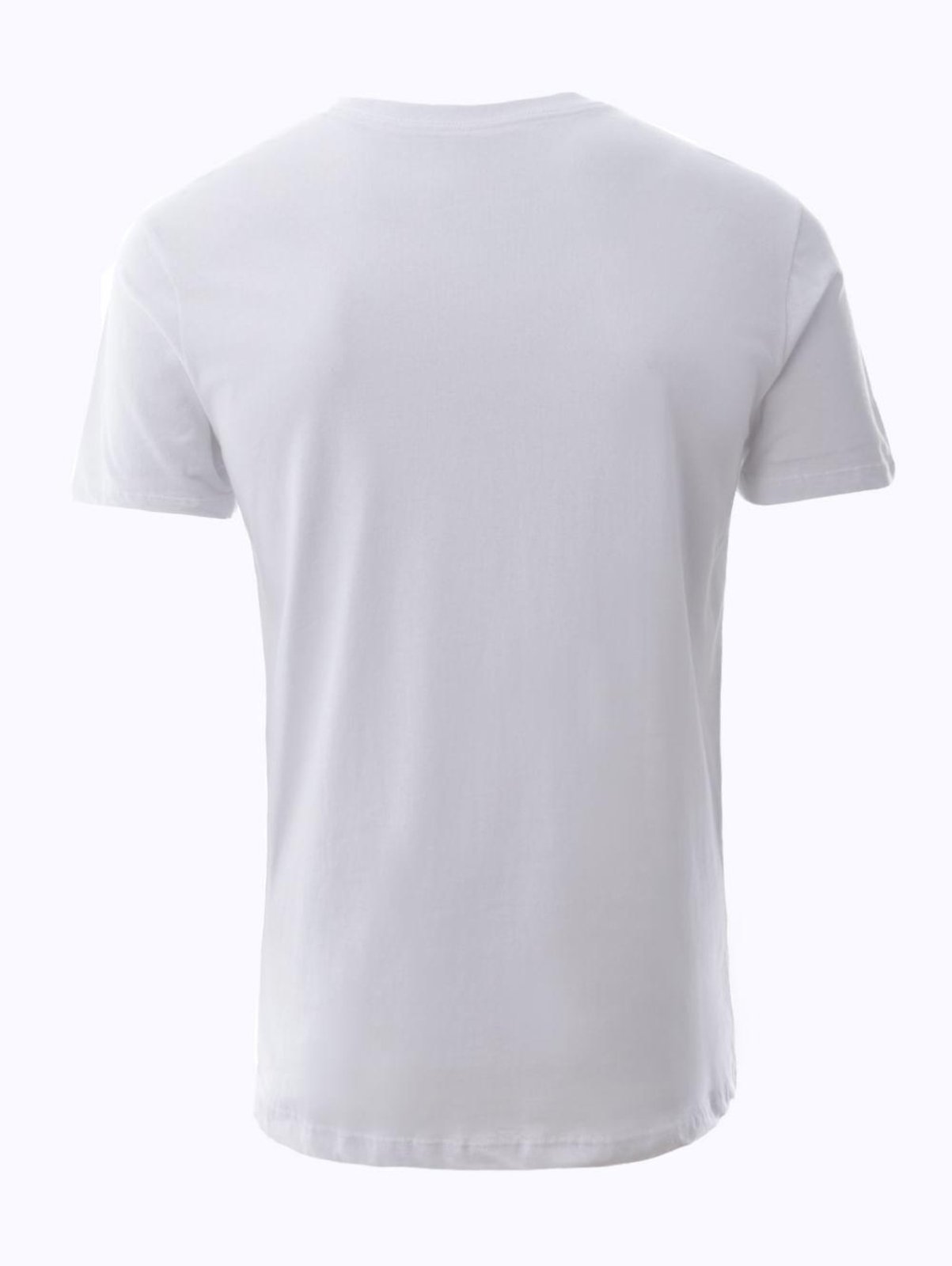 Vista 3 Camiseta Manga Curta Vels Masculina branco Vels branco