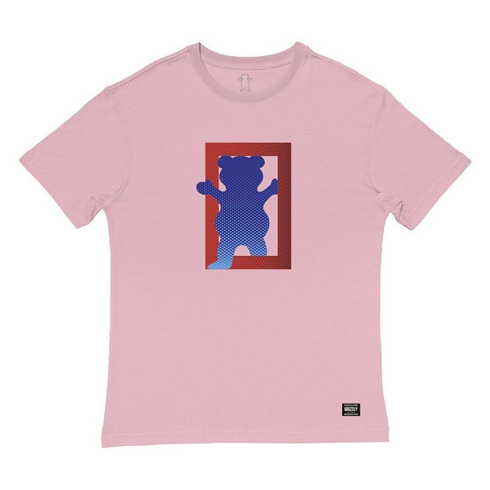 Camiseta Grizzly Out Of The Box SS Masculina Rosa