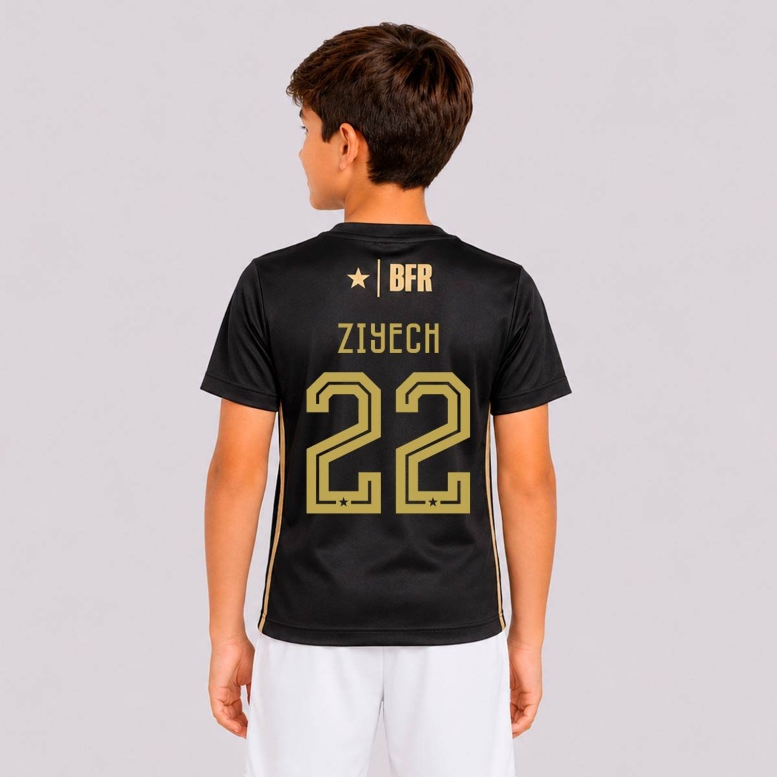 Camisa Botafogo Mestria Preta 22 Ziyech