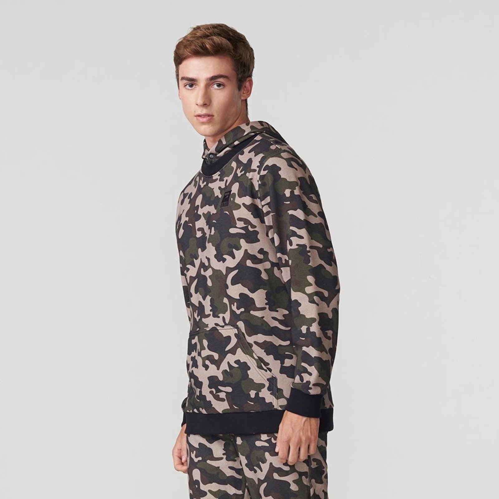 Vista 3 Casaco Com Capuz Fila Fbox Camo Unisex incolor Fila incolor
