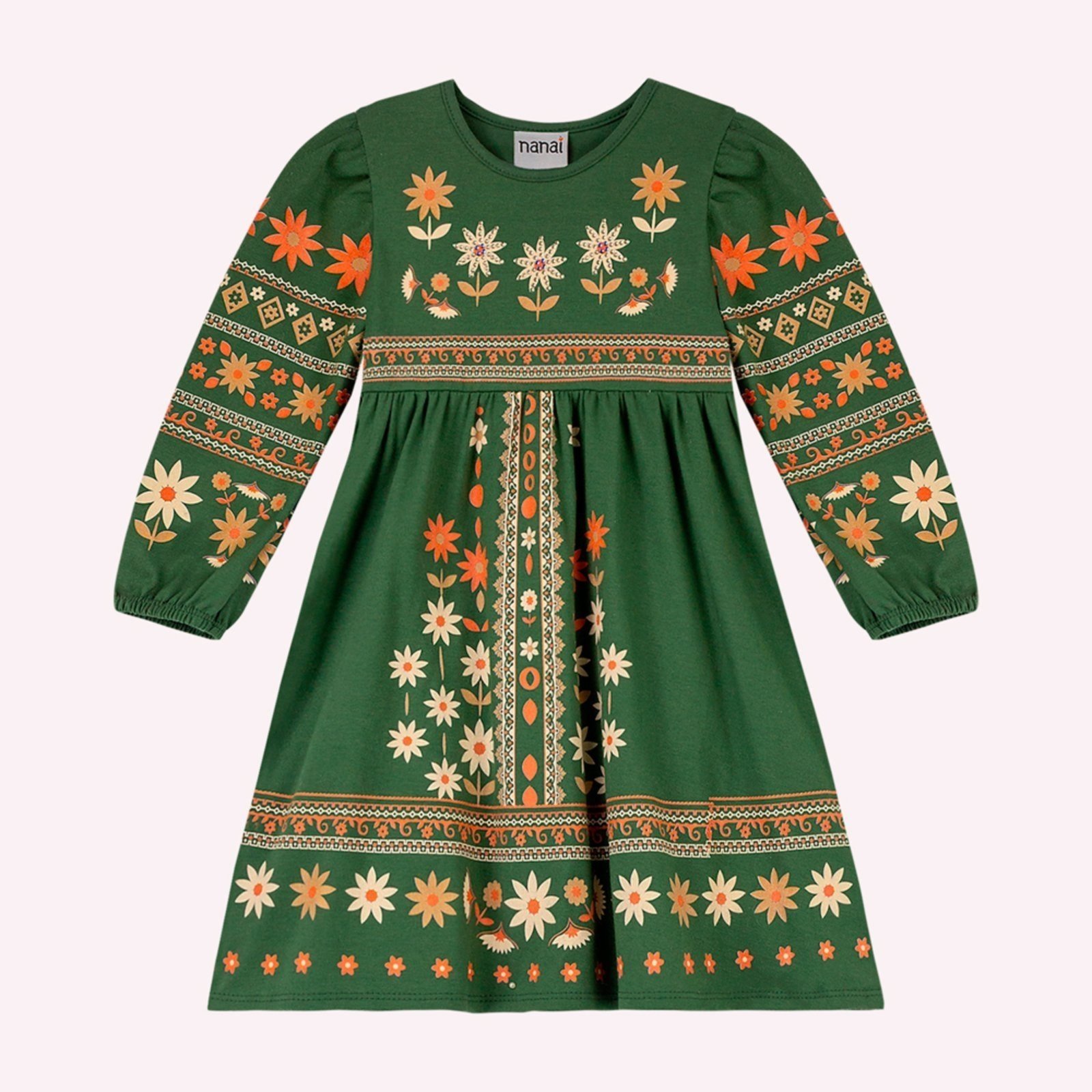 Infantil - Vestido Menina com Strass Nanai