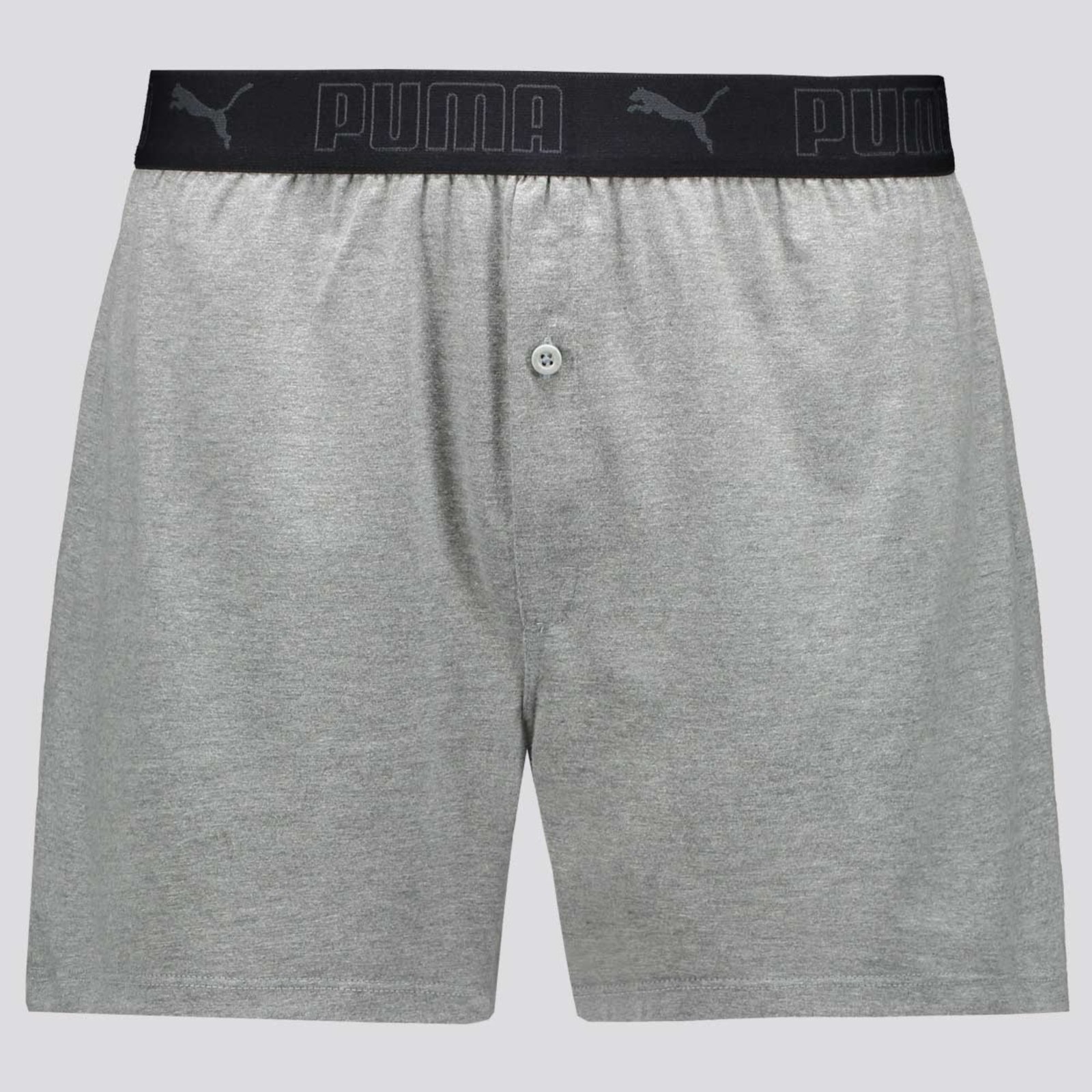 Cueca Puma Samba Canção Cotton Cinza