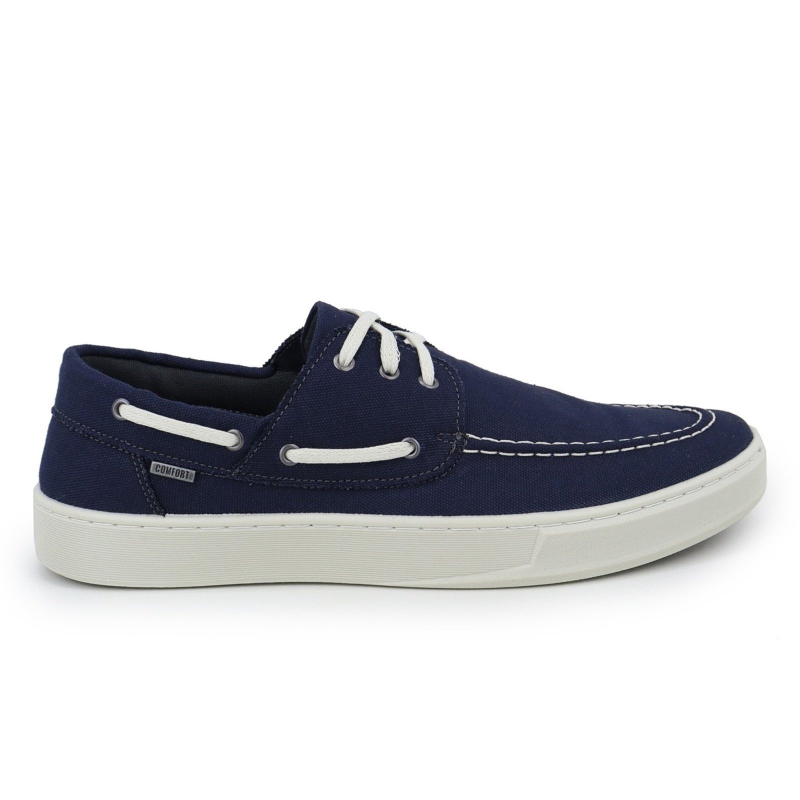 Dockside Masculino Mocassim Palmilha de Silicone Marinho