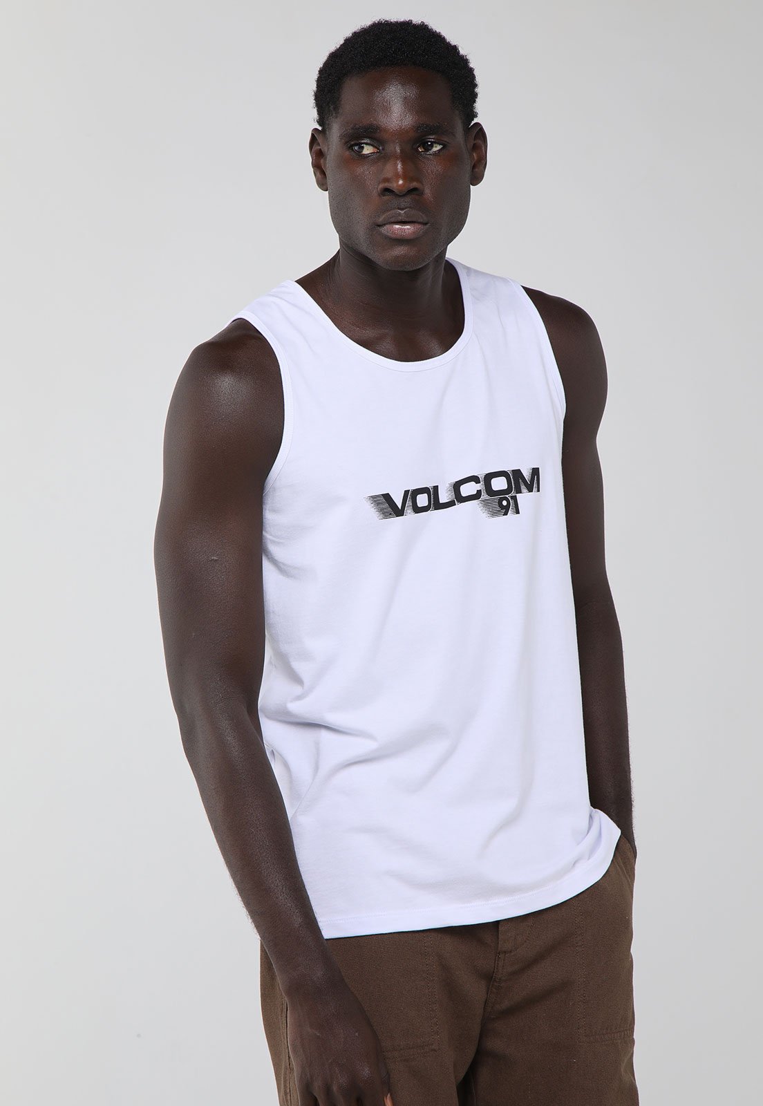 Regata Masculina Volcom Olympian Branca