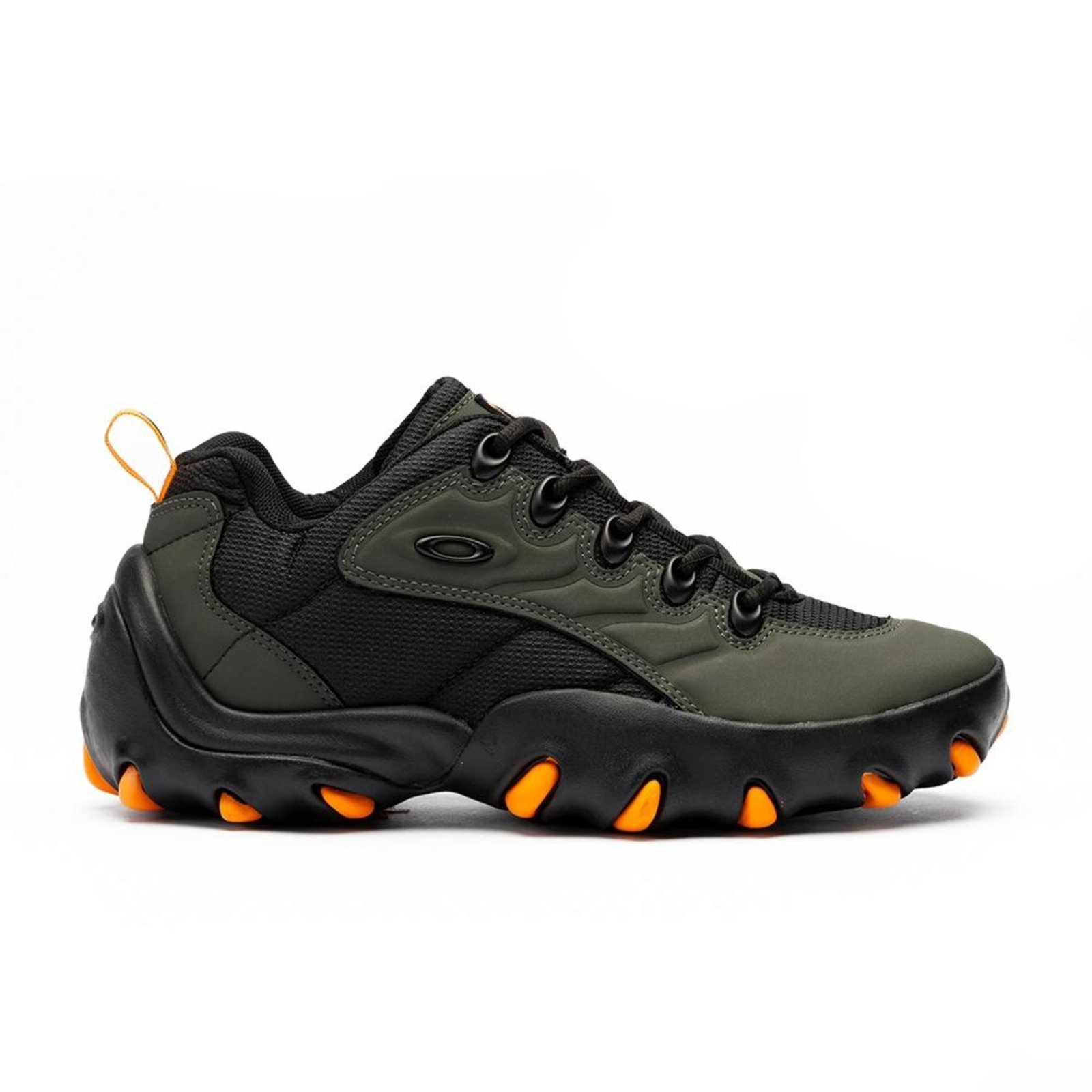 Vista 2 Tênis Oakley Teeth 1 WT25 Masculino Herb verde Oakley verde