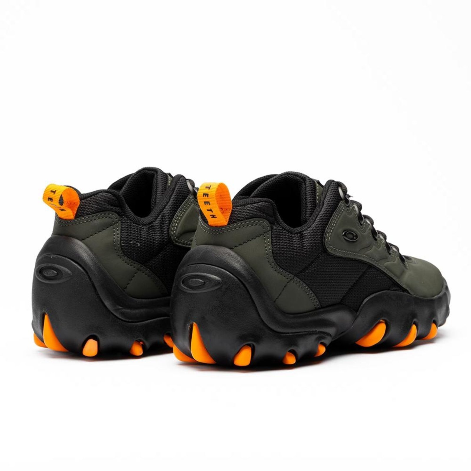 Vista 3 Tênis Oakley Teeth 1 WT25 Masculino Herb verde Oakley verde