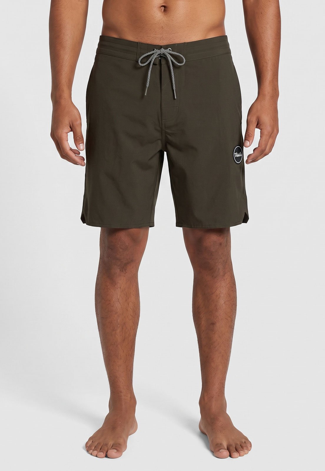 Boardshort Masculino Vissla Solid Sets Verde Militar