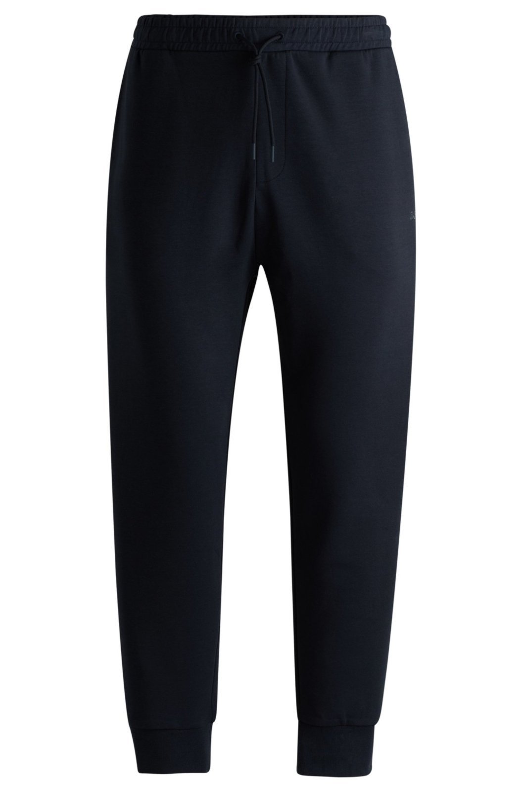 Calça De Treino Em Algodão Elástico Com Estampado De Logo