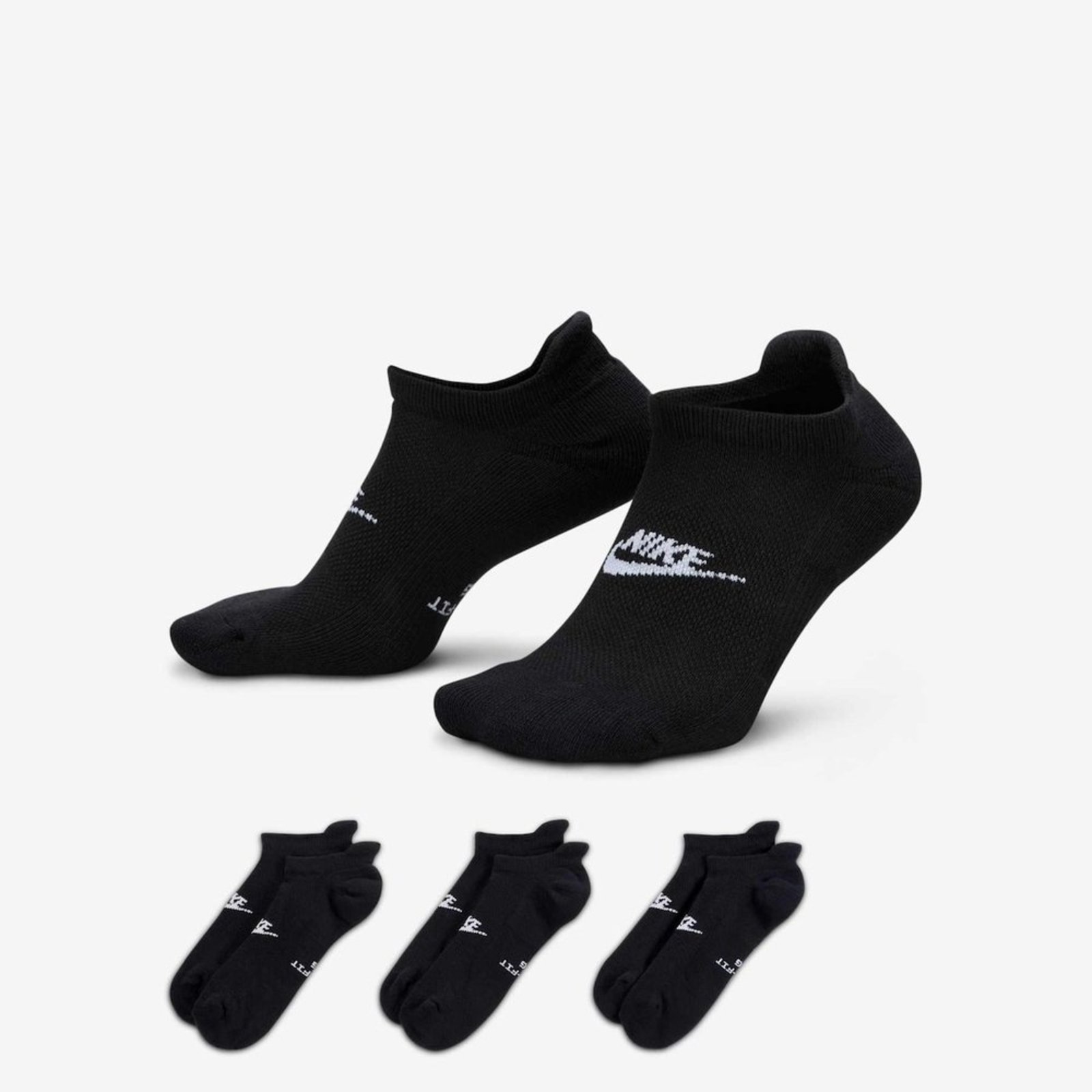 Meia Nike Everyday Elevate (3 Pares) Unissex