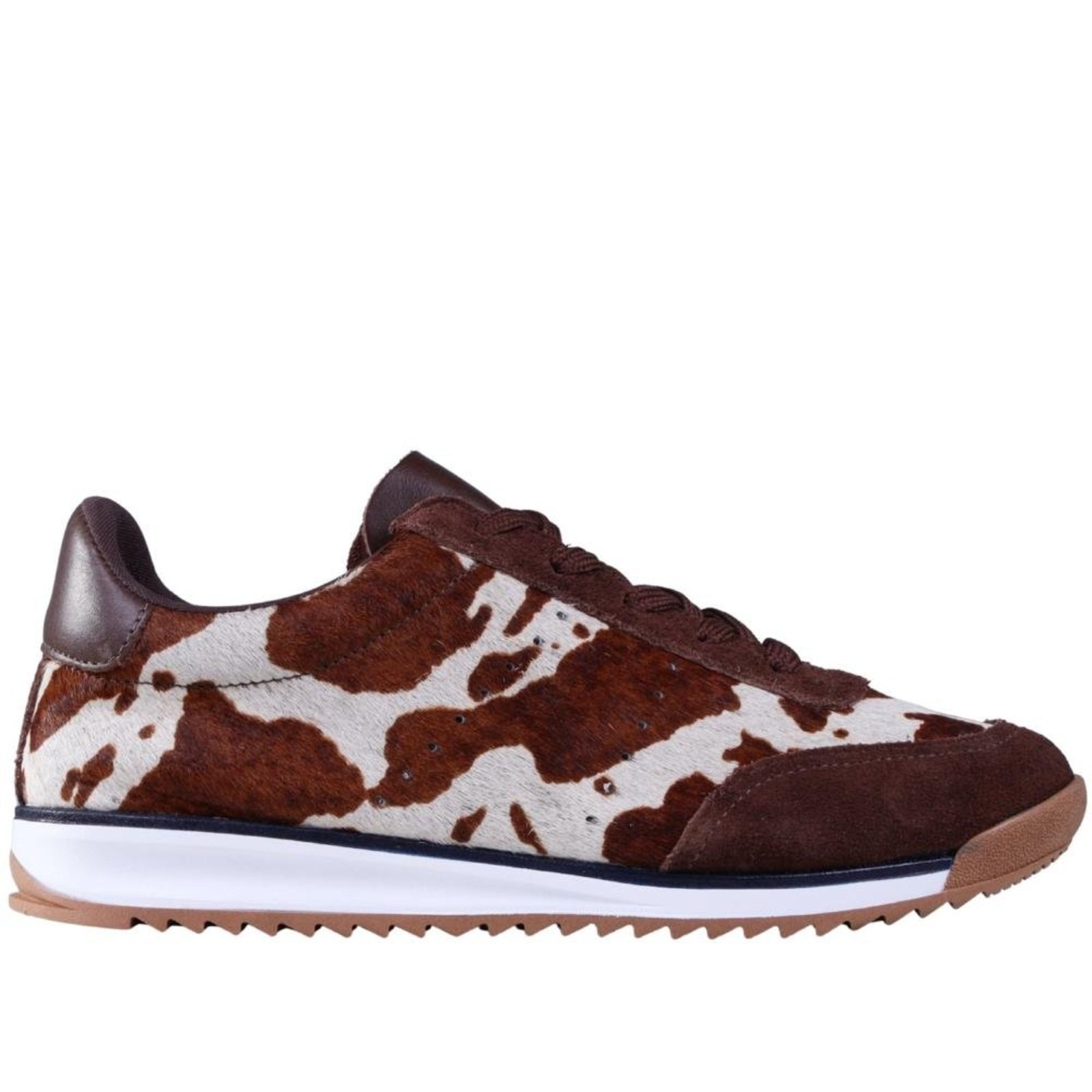 Tênis Feminino Casual com Sola Gum Zariff 087022 Marrom Incolor