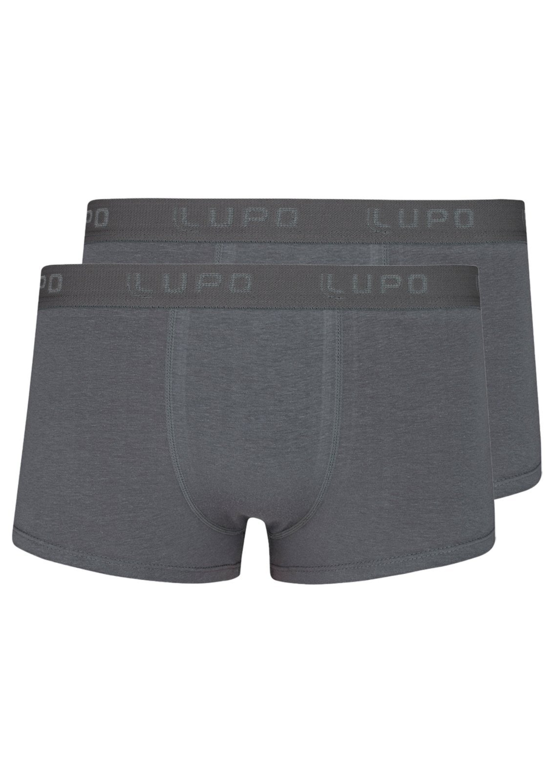 Kit com 2 Cuecas Sunga Lupo 480-002 Chumbo
