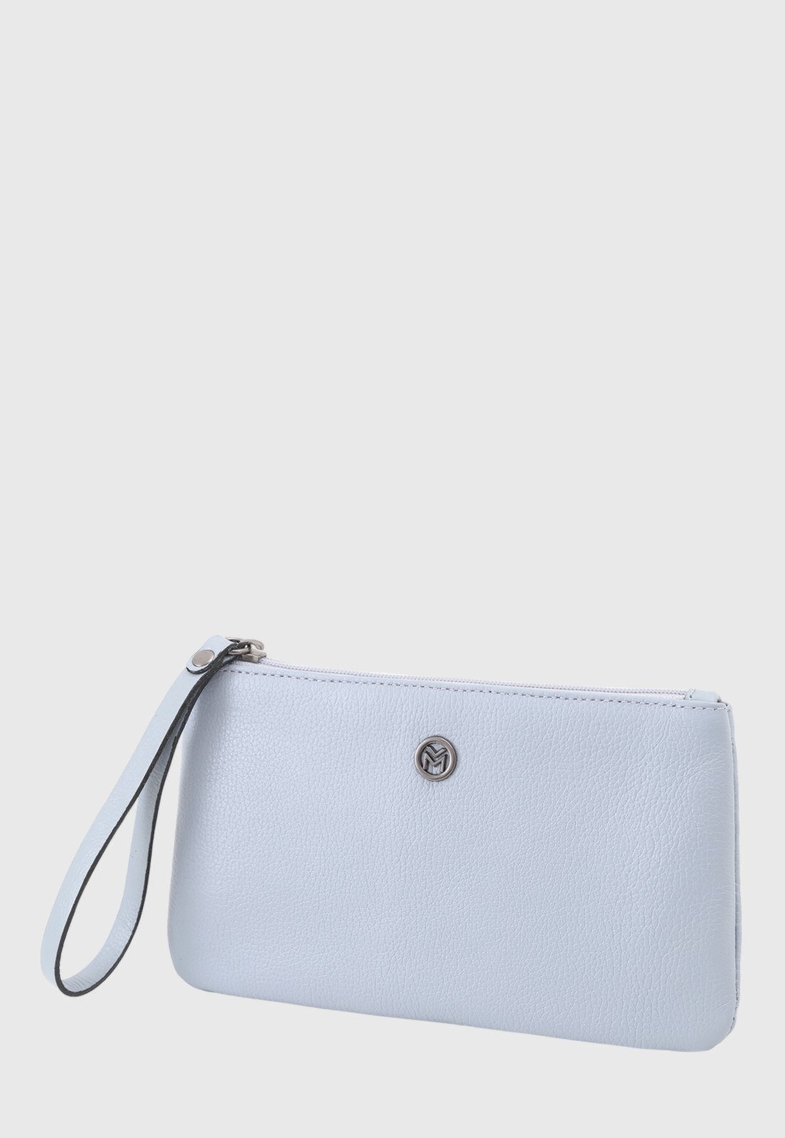 Bolsa Carteira Clutch Couro Mariart Cores 263CMRT Azul