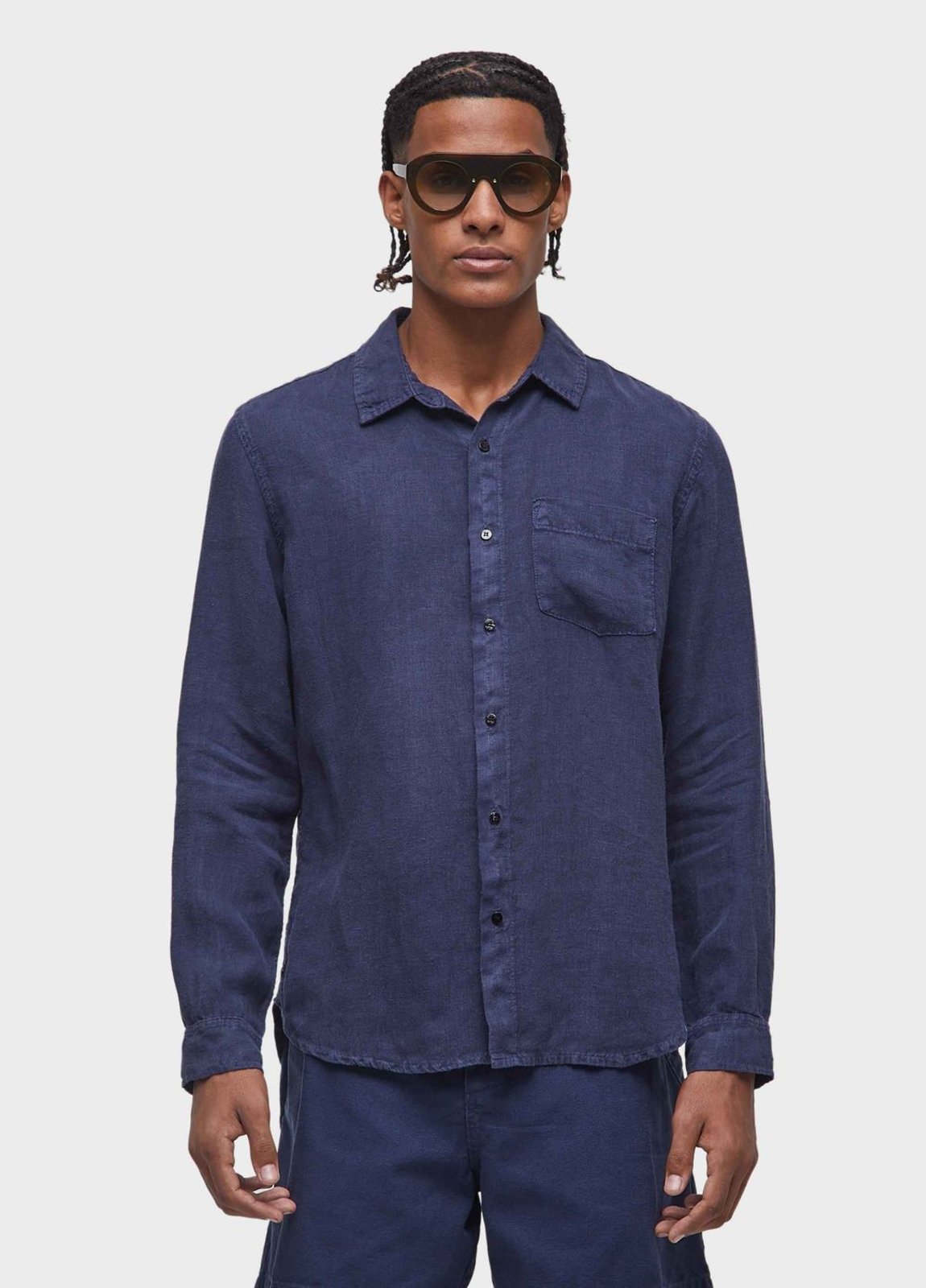 Camisa classic linen OSKLEN