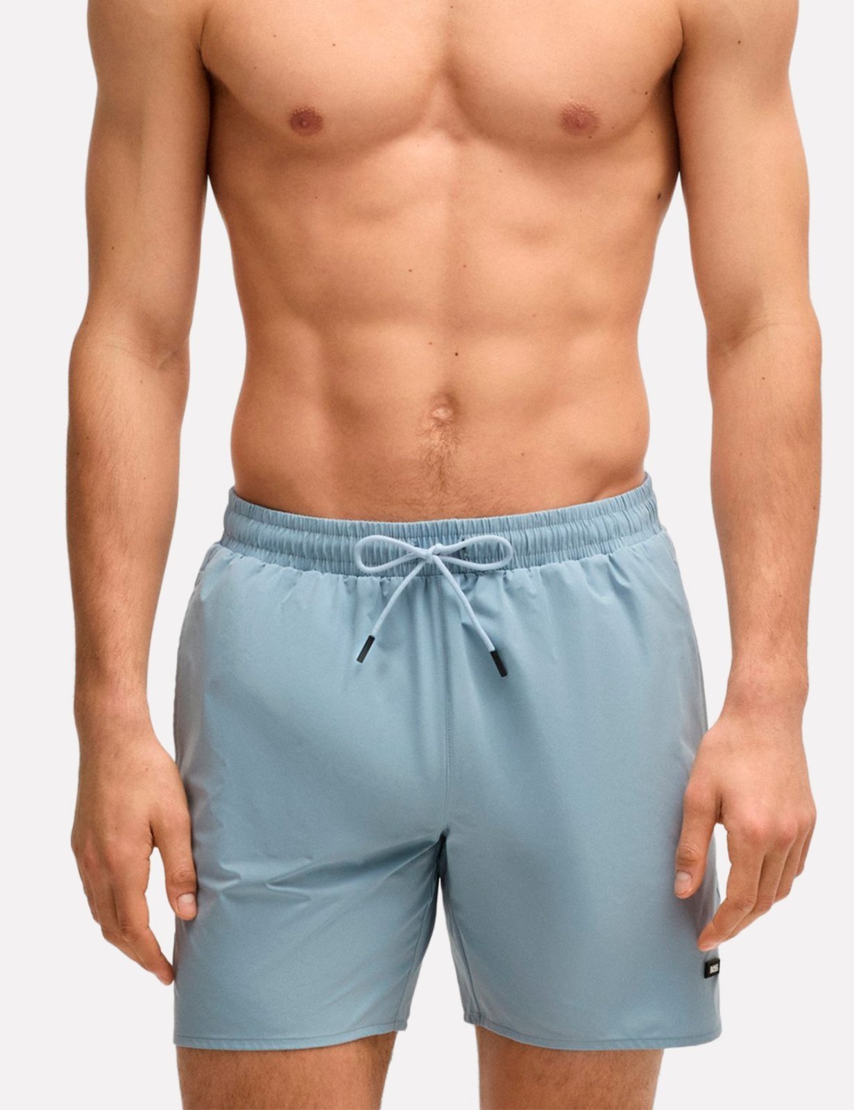 Short Hugo Boss Masculino Beach HD_Logo_Swimtrunk Azul Claro
