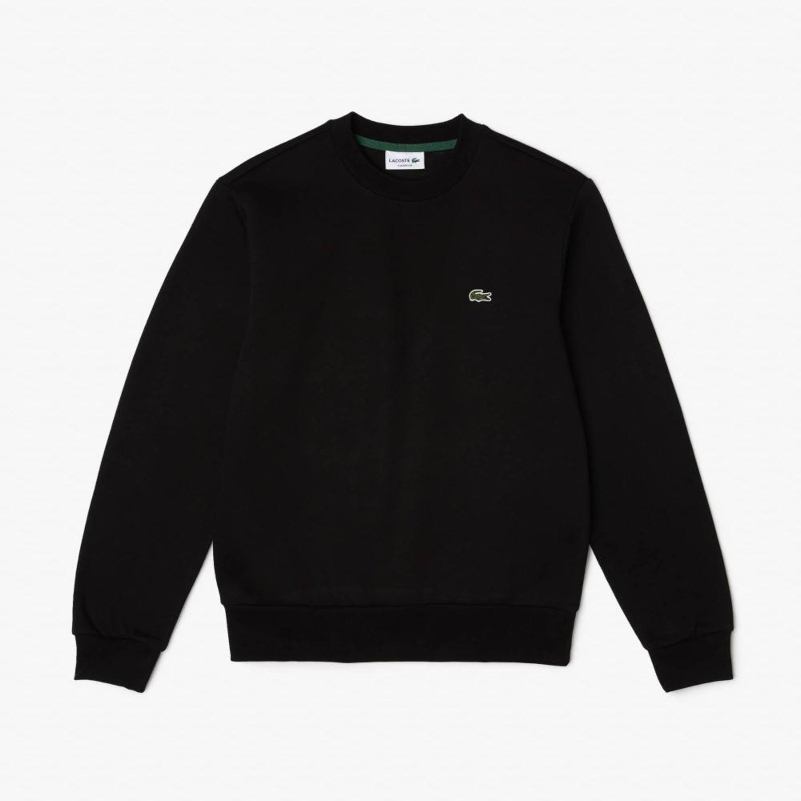 Moletom de Algodão Orgânico Escovado Jogger Lacoste masculino Lacoste Preto