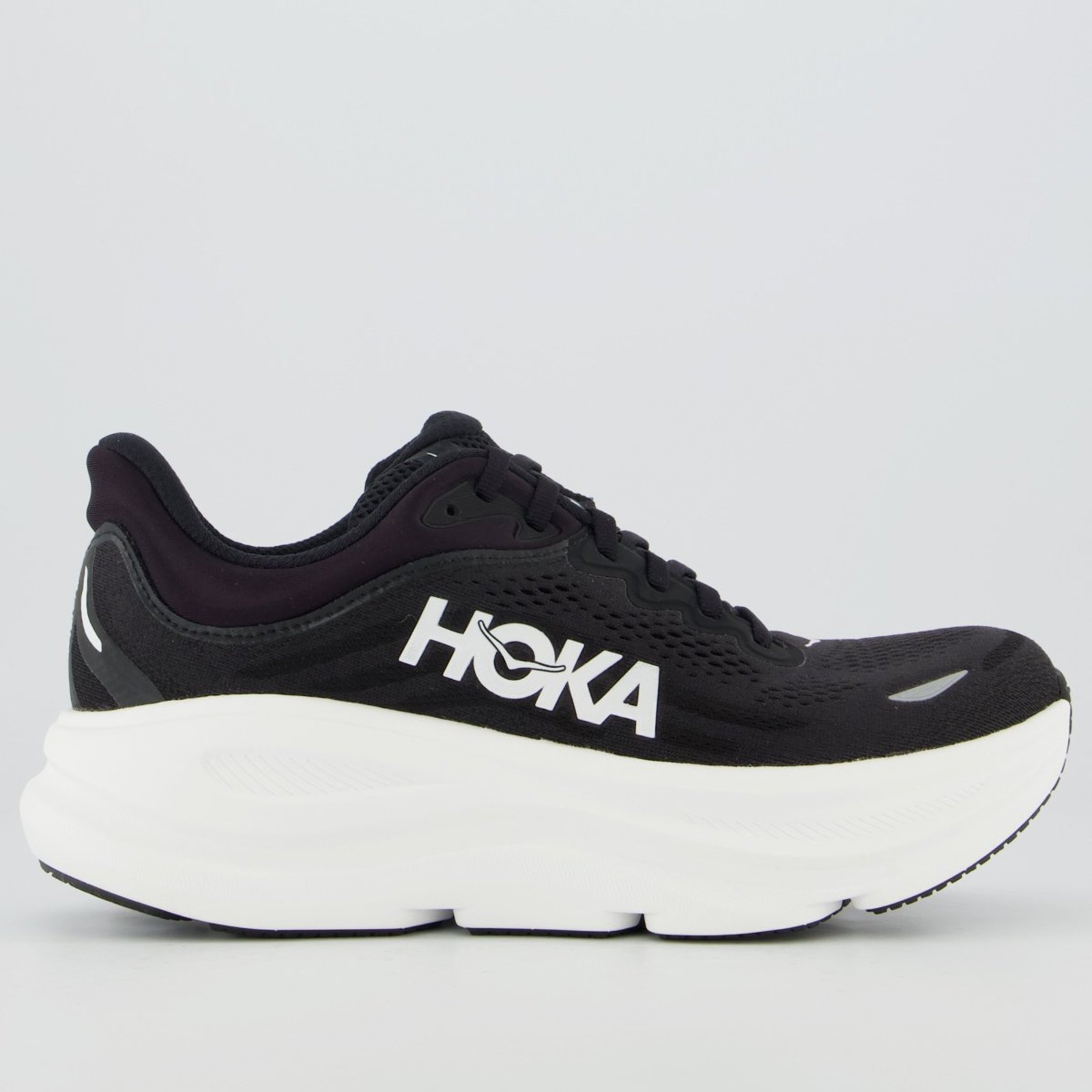 Tênis Hoka Bondi 9 Feminino Preto e Branco