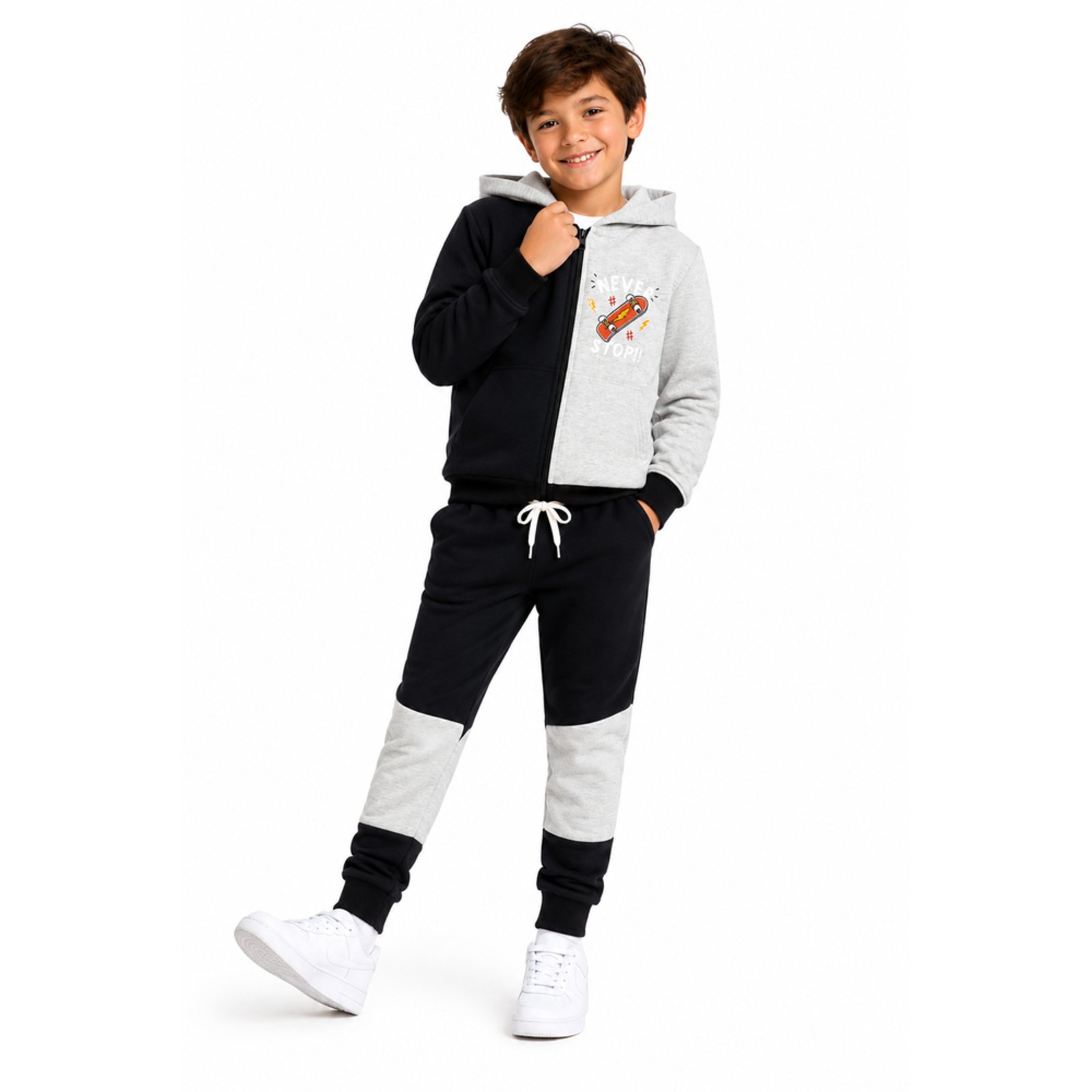 Infantil - Conjunto Menino Inverno Never Stop Kangulu