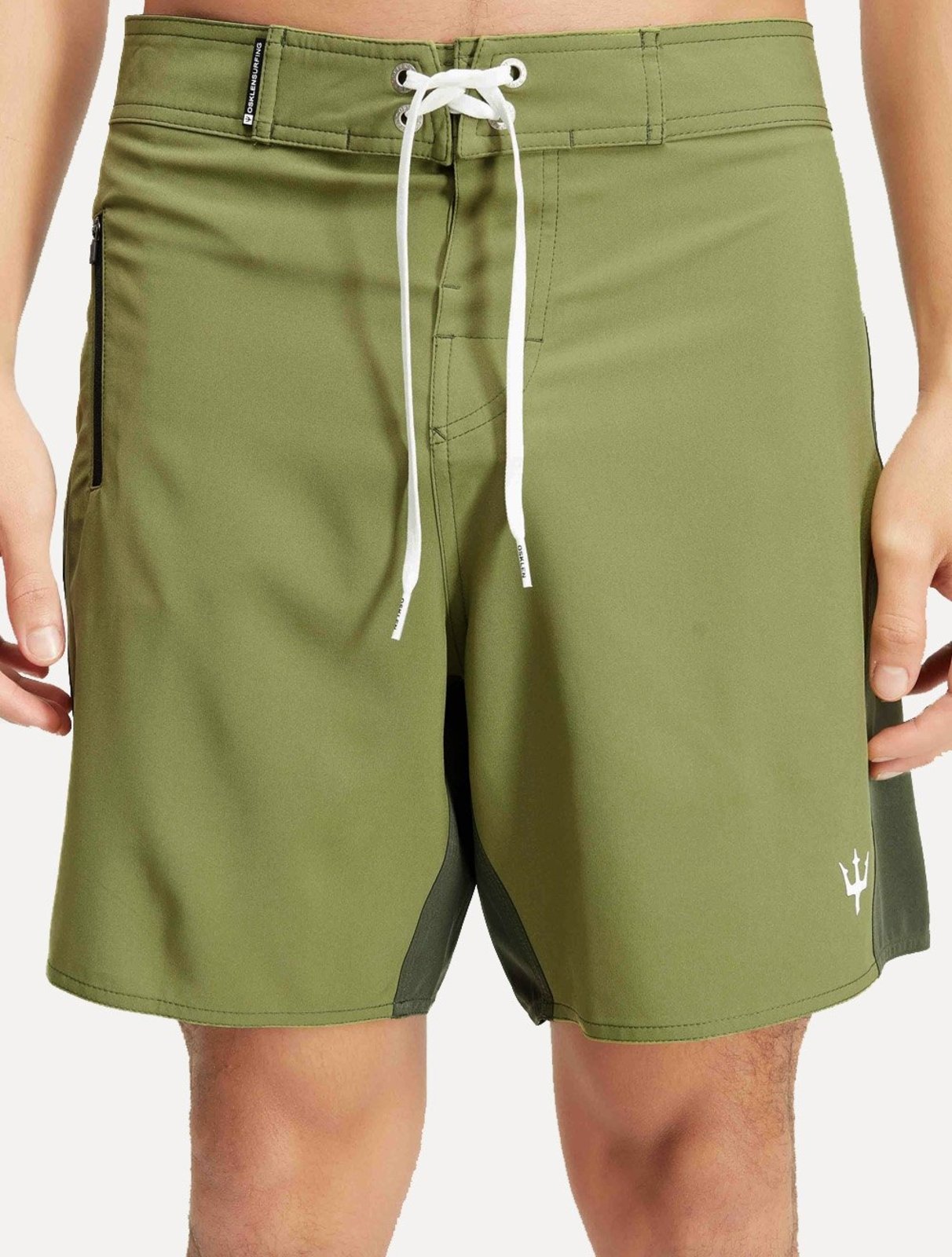 Short Osklen Masculino Surf Pacific Verde Oliva