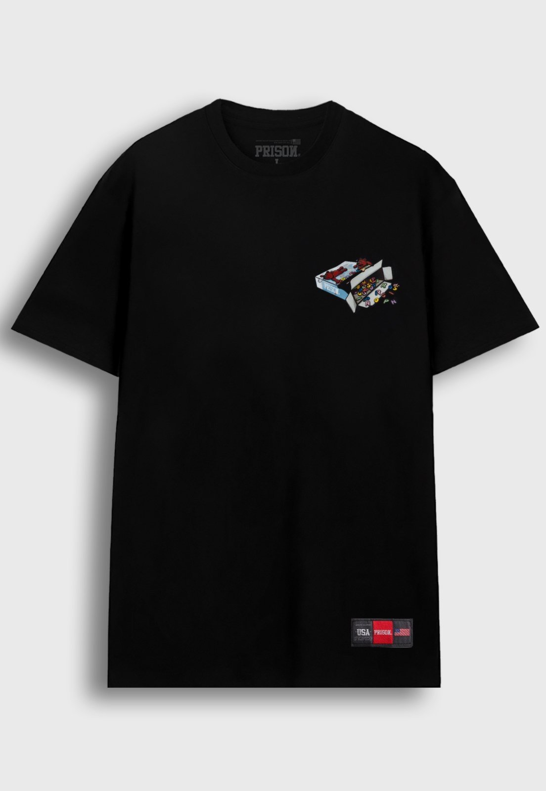 Camiseta Streetwear Prison Cereal Box