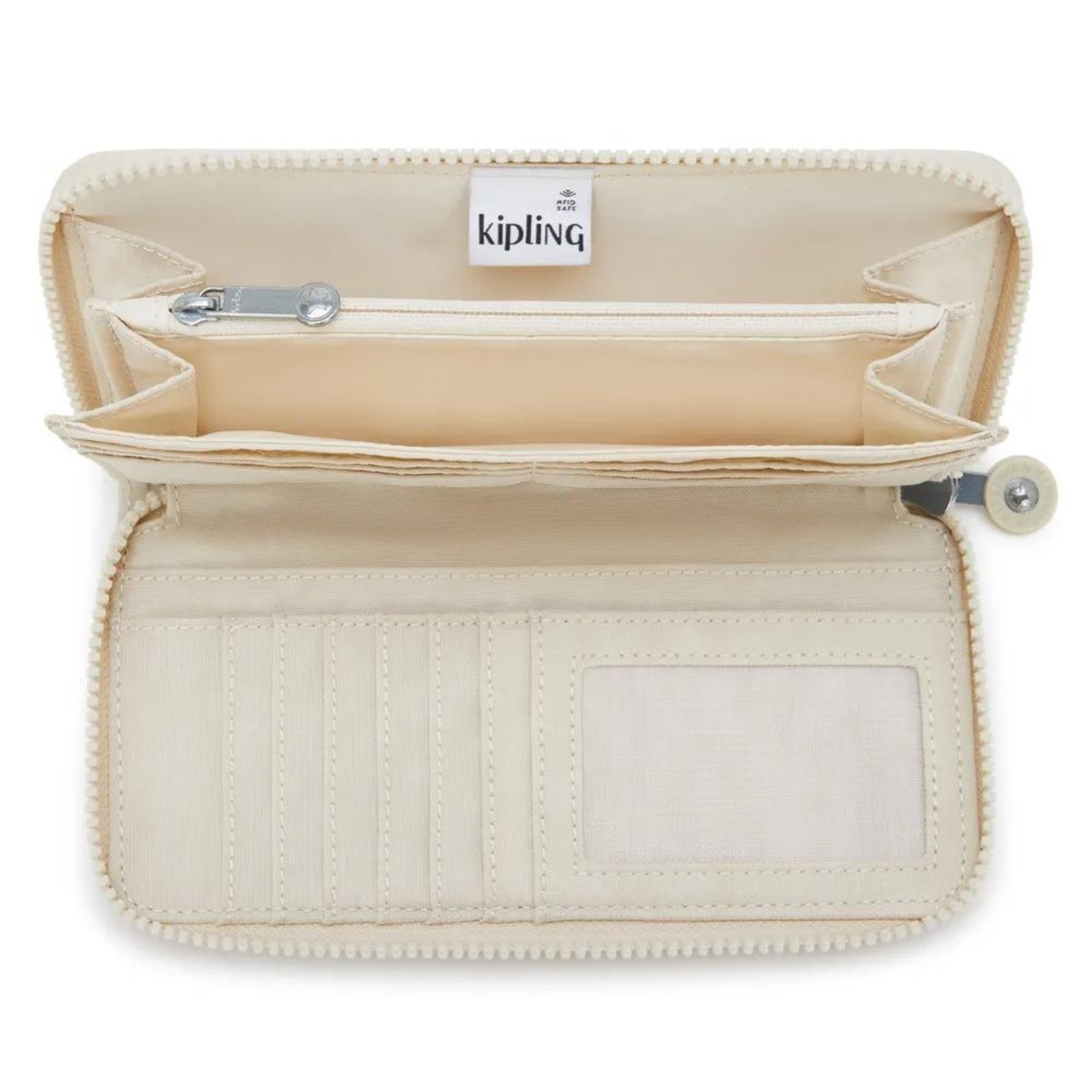 Vista 3 Carteira Kipling Money World Hideaway Beige Kipling bege beige