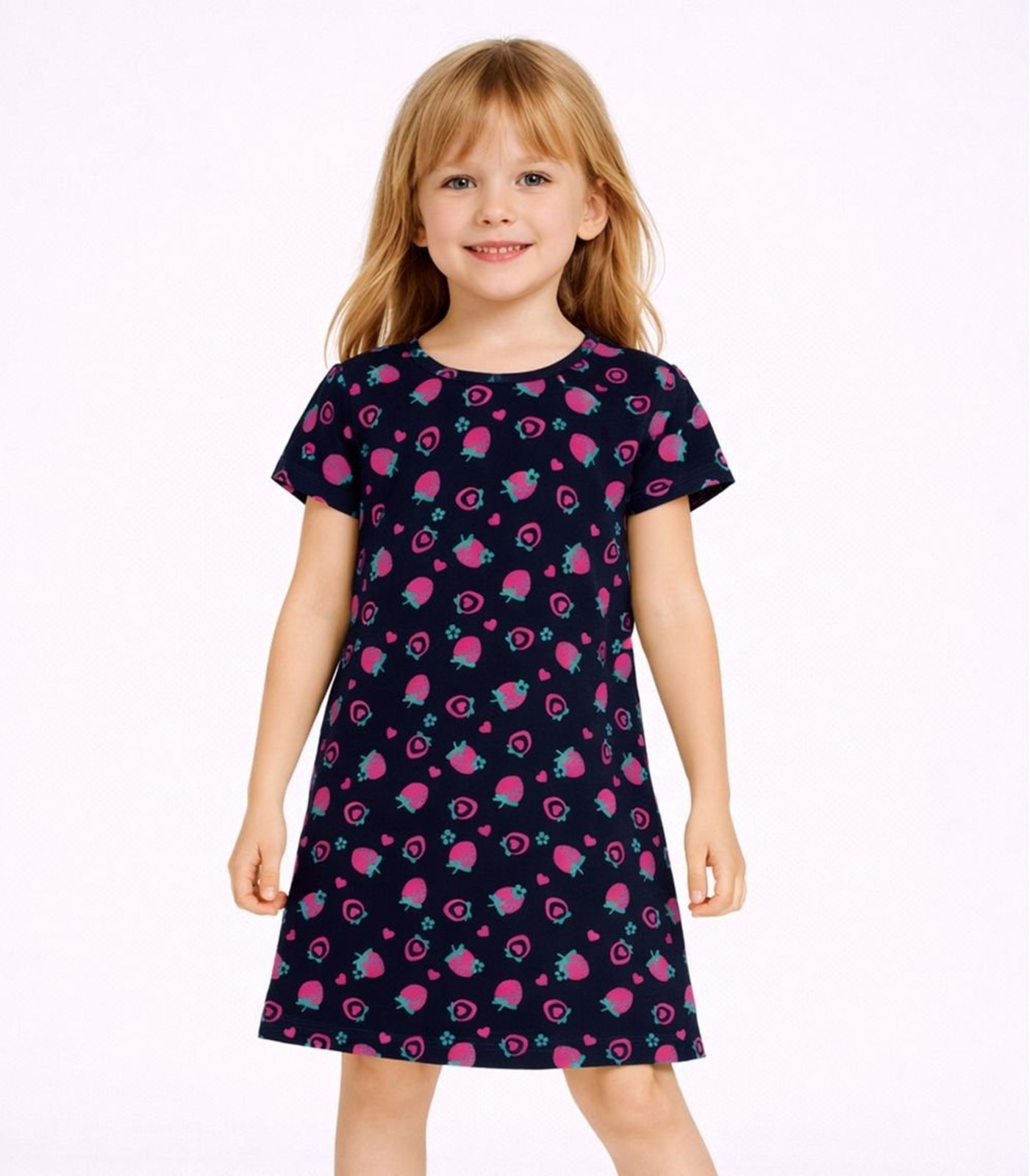Infantil - Vestido Estampado Select Azul