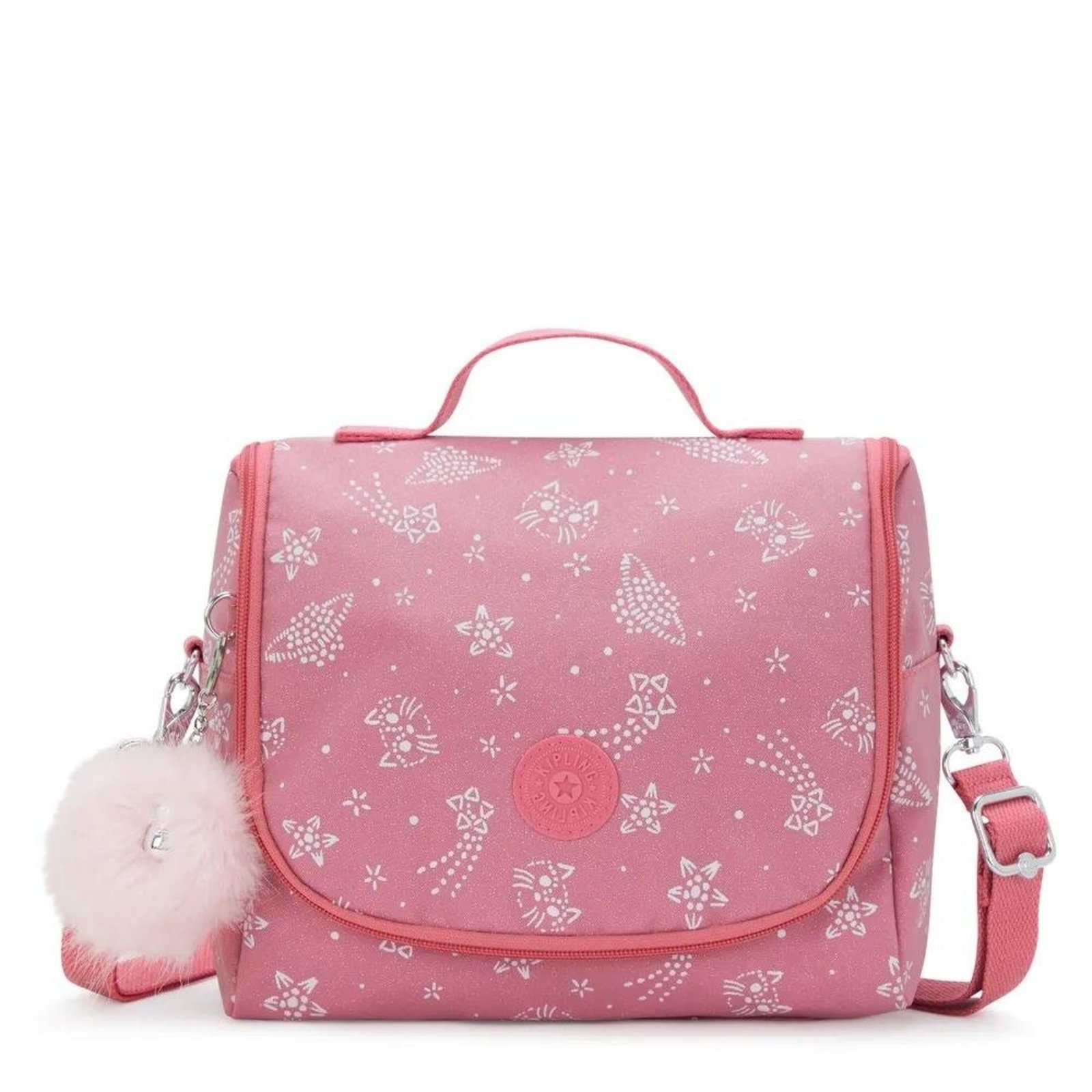 Infantil - Lancheira Kipling New Kichirou Glitter Cats