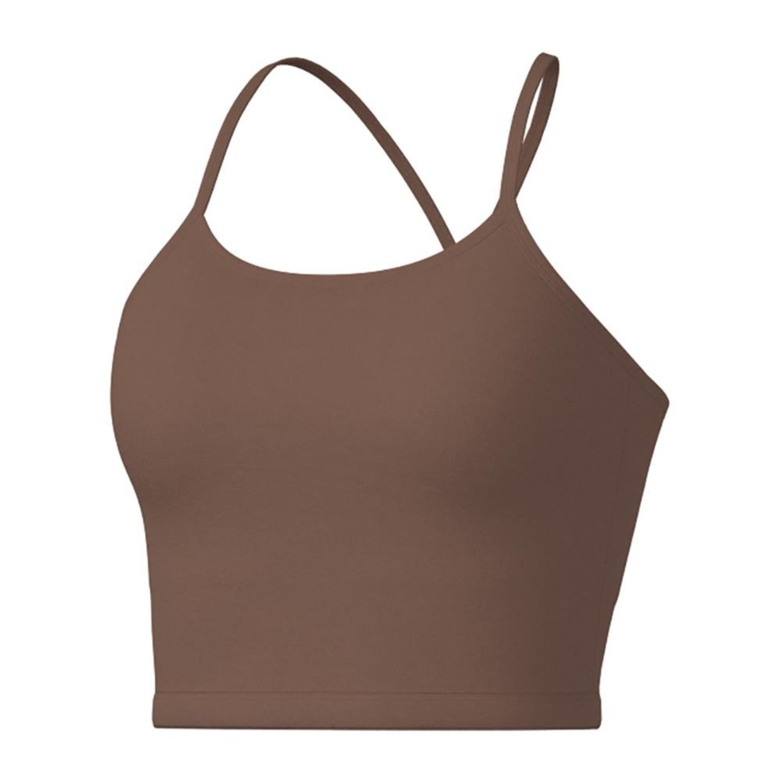 Top Fila Long Life Feminino Marrom