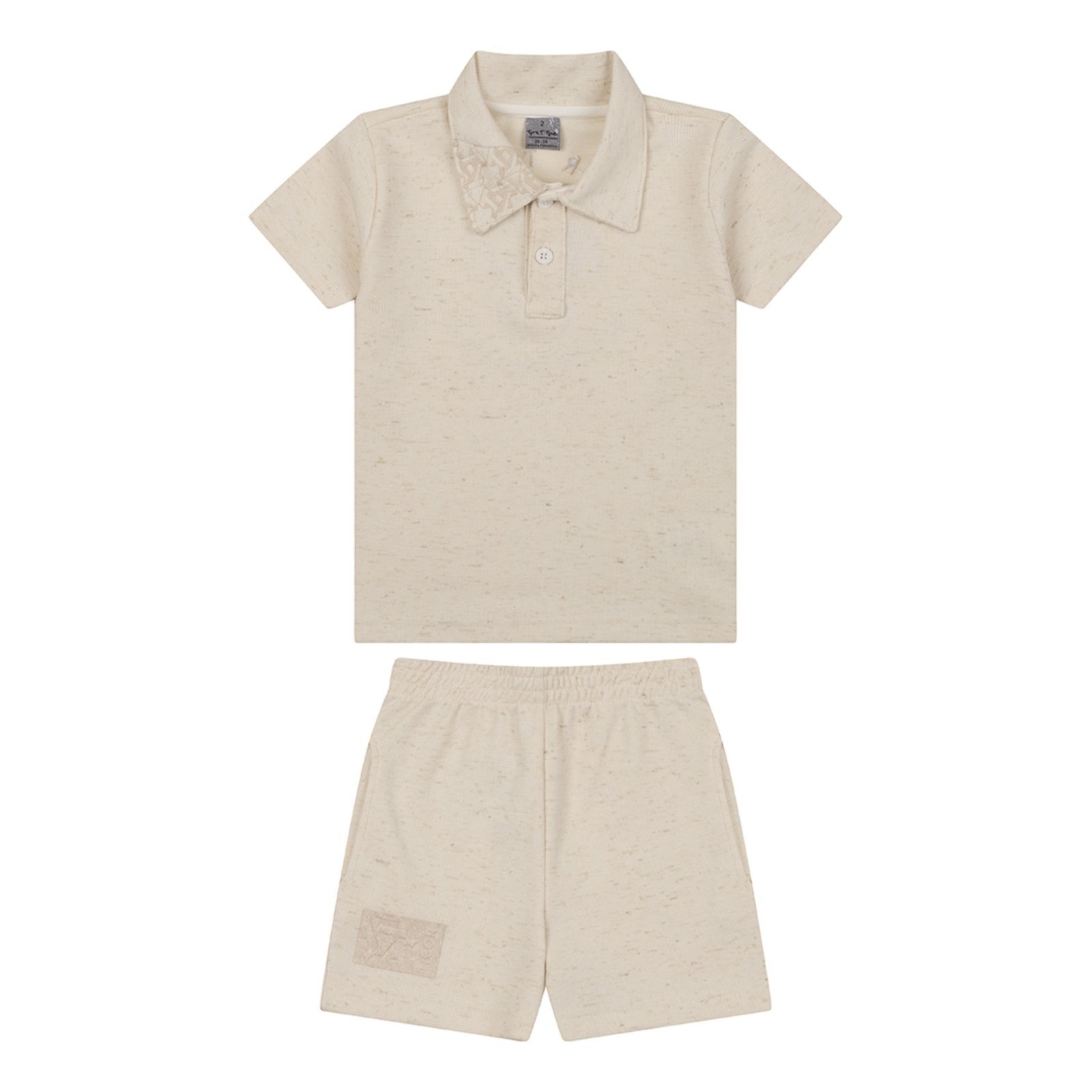 Infantil - Conjunto Curto Polo Masculino Tigor T. Tigre