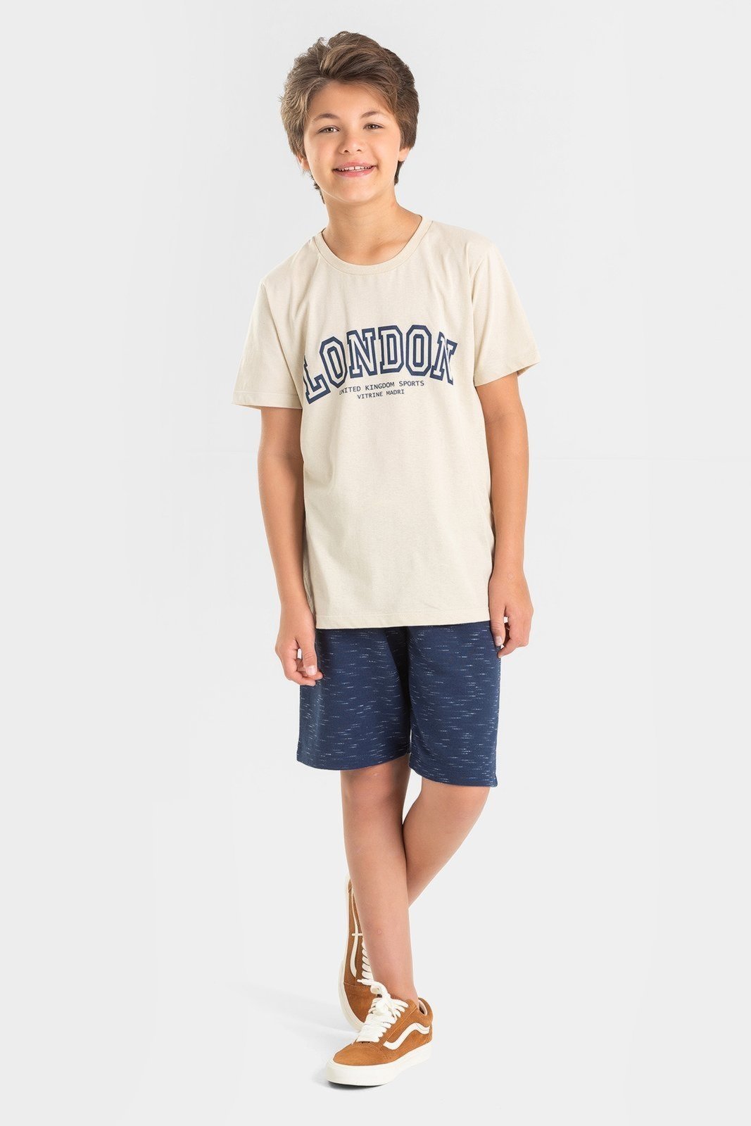 Infantil - Conjunto Juvenil Verão Masculino London