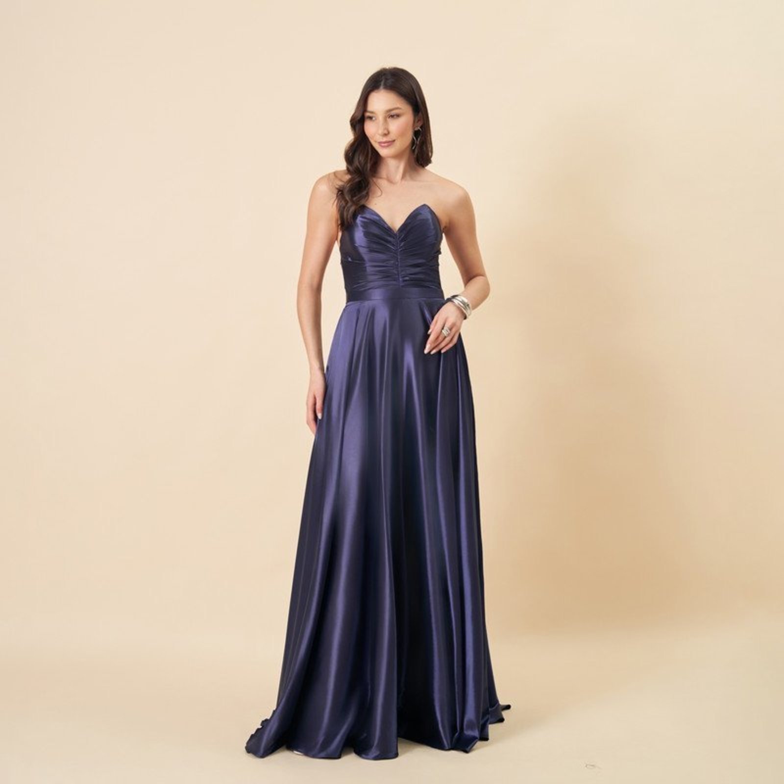 Vestido Auston Stephanie Azul Marinho