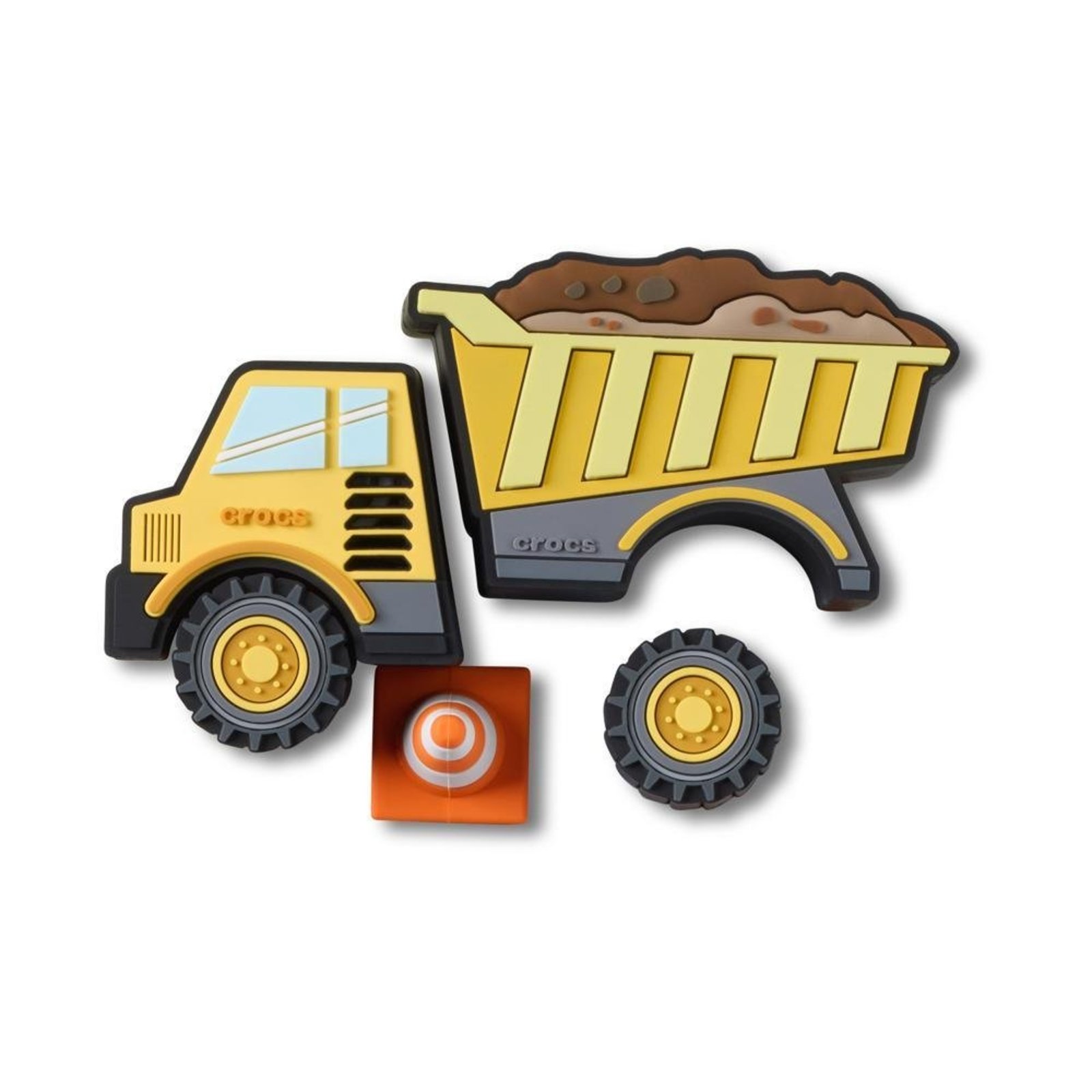 Infantil - Jibbitz™ Caminhão De Construção Pack Com 5 Peças Único Branco