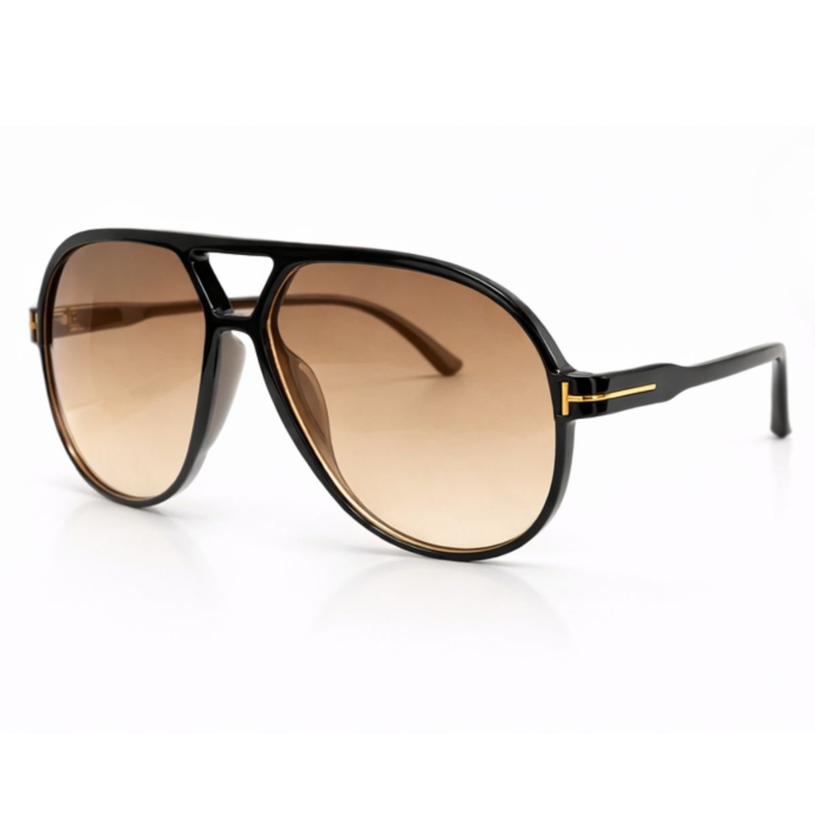 Óculos de Sol Oversized Premium Tendência\ Preto