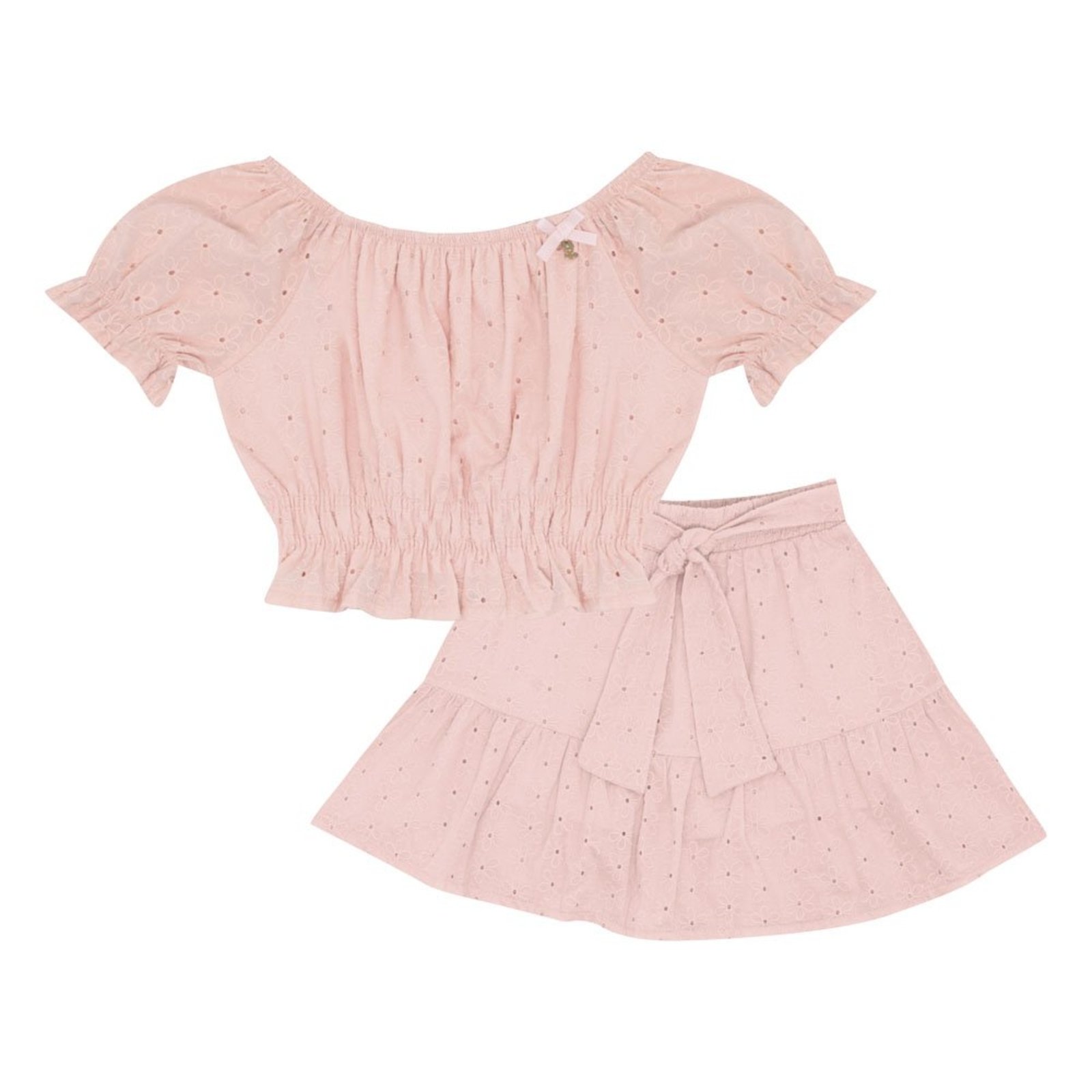 Infantil - Conjunto Menina - Rosa - 52328-11