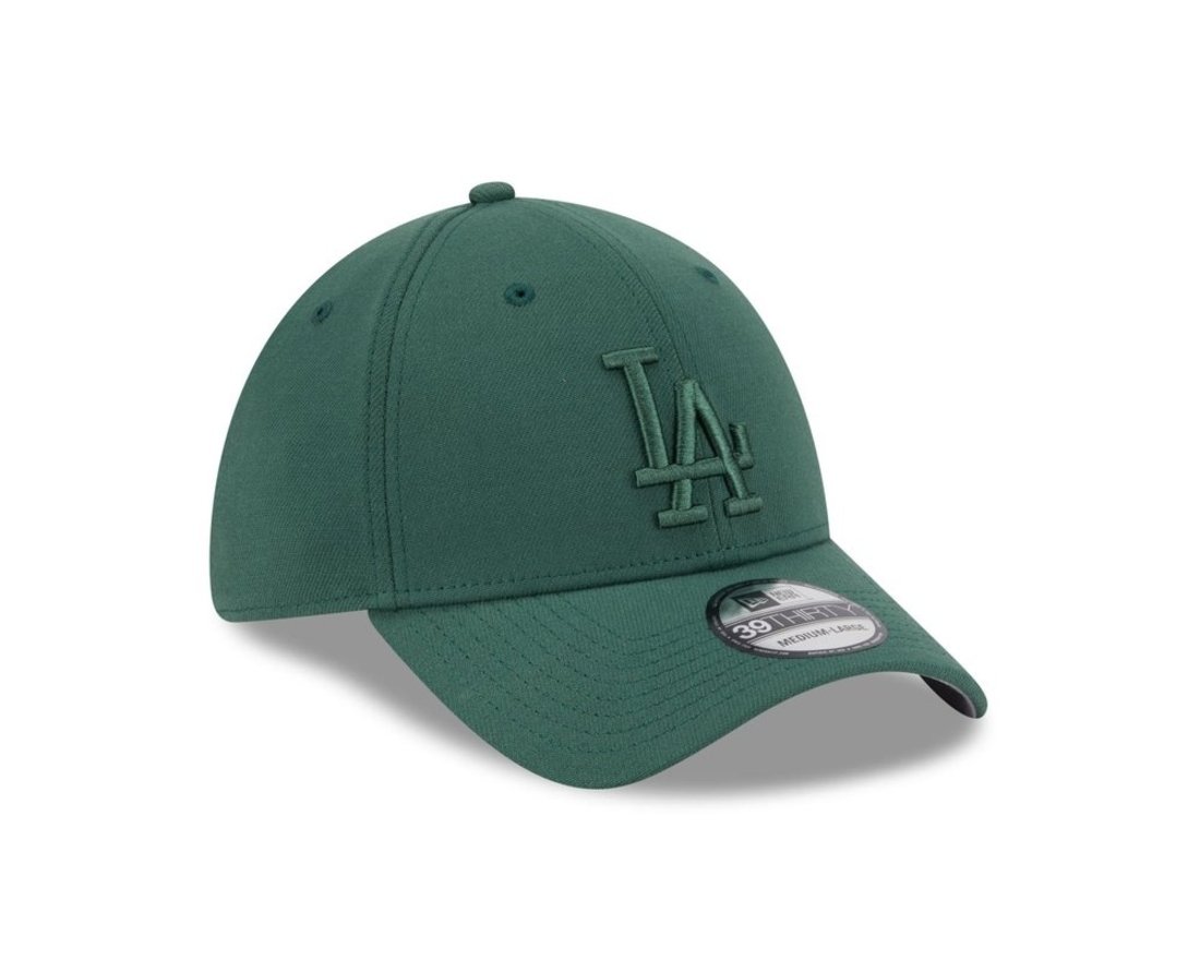 Bone New Era 39THIRTY Los Angeles Dodgers Verde