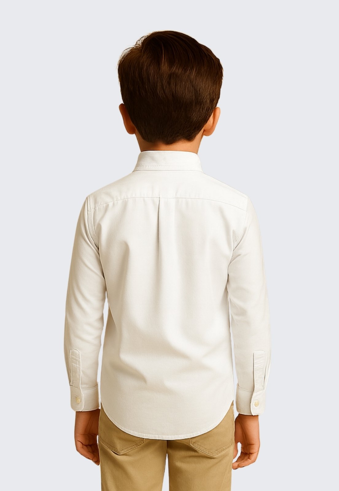 Vista 3 Infantil - Camisa Social Masculina Manga Longa Daze Modas azul Daze Modas azul